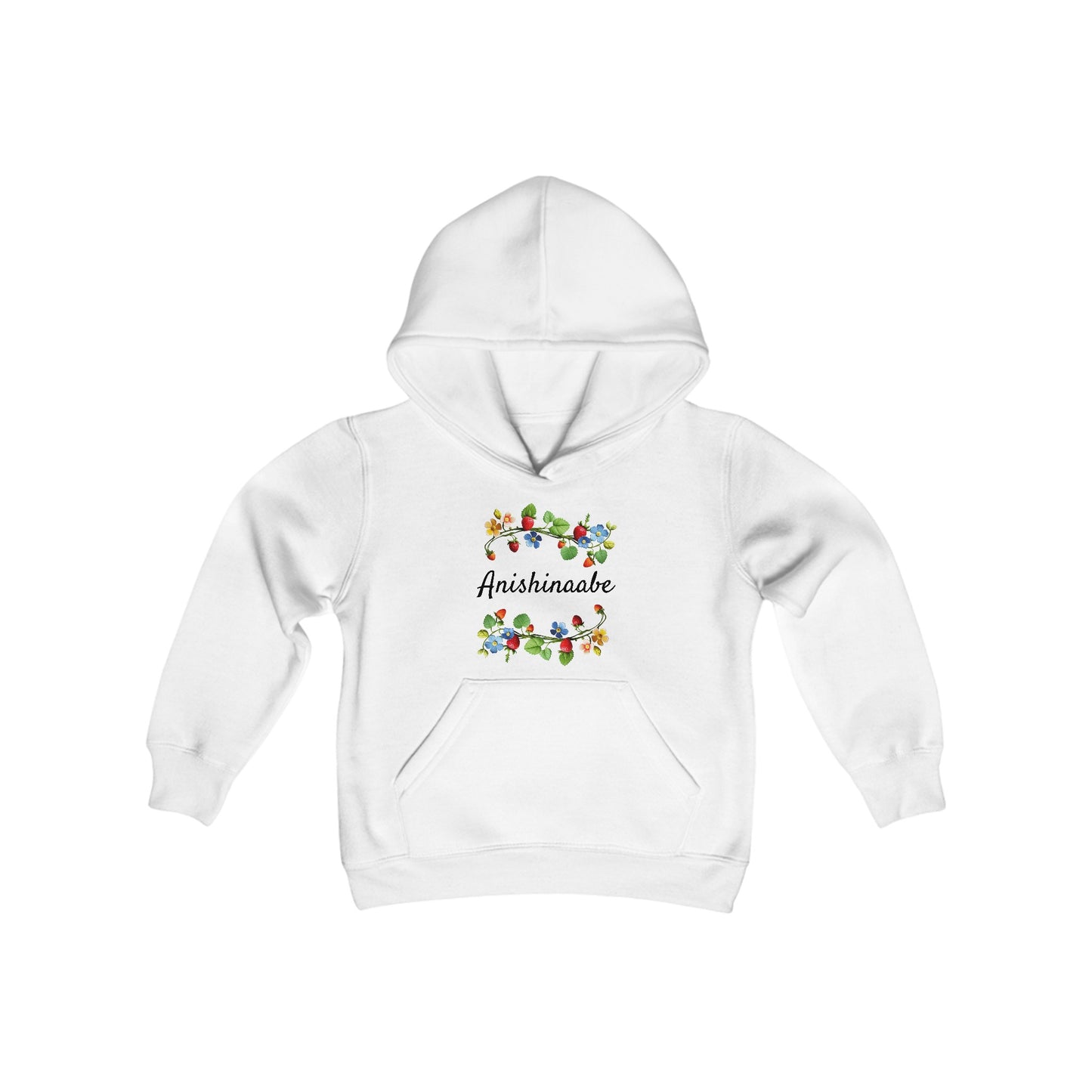 Youth Anishinaabe Hooded Sweatshirt