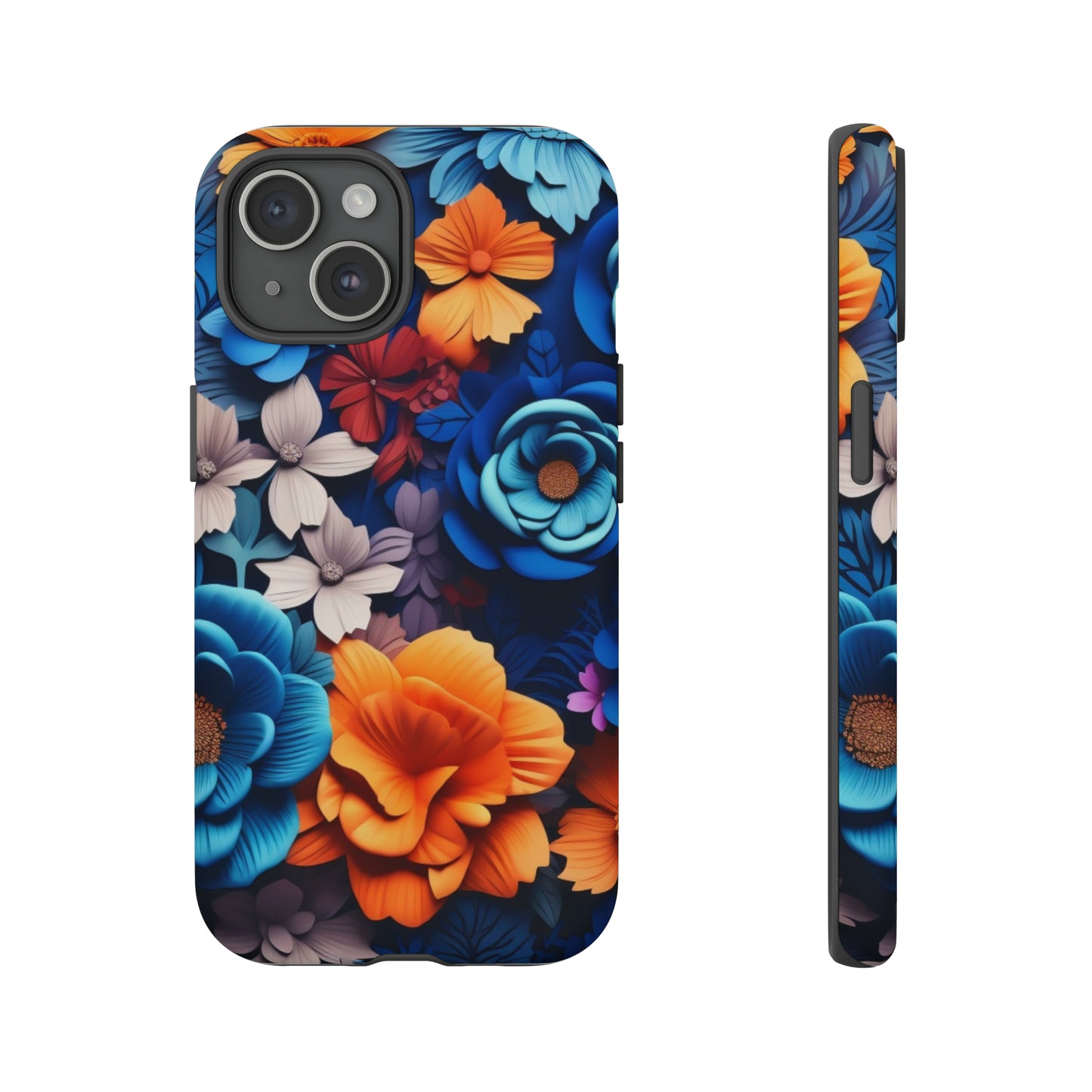 Blue Floral phone case