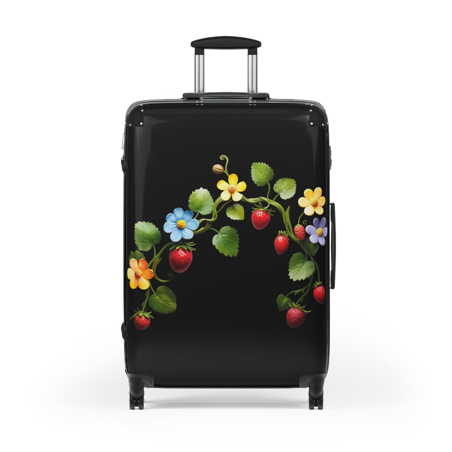 Multicolor Ojibwe Floral Suitcase