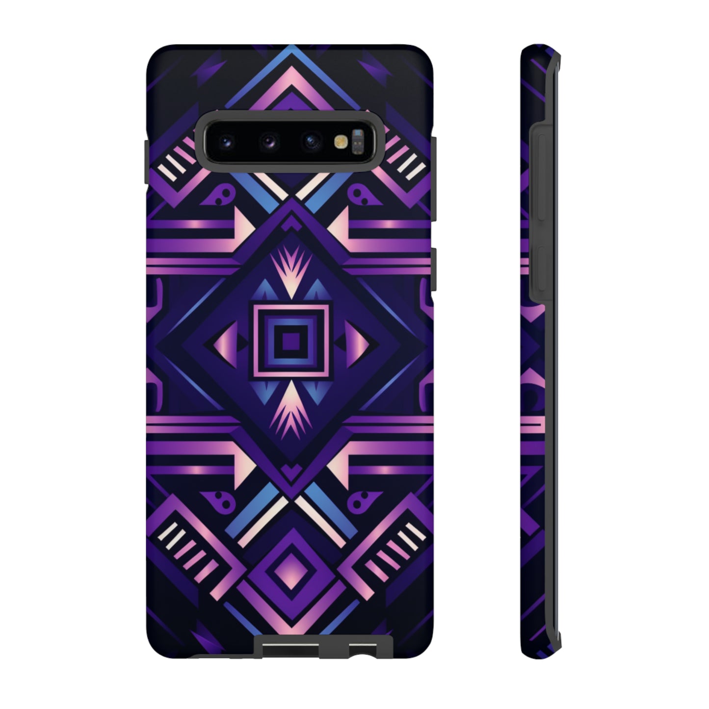 Purple Geometric Phone Case