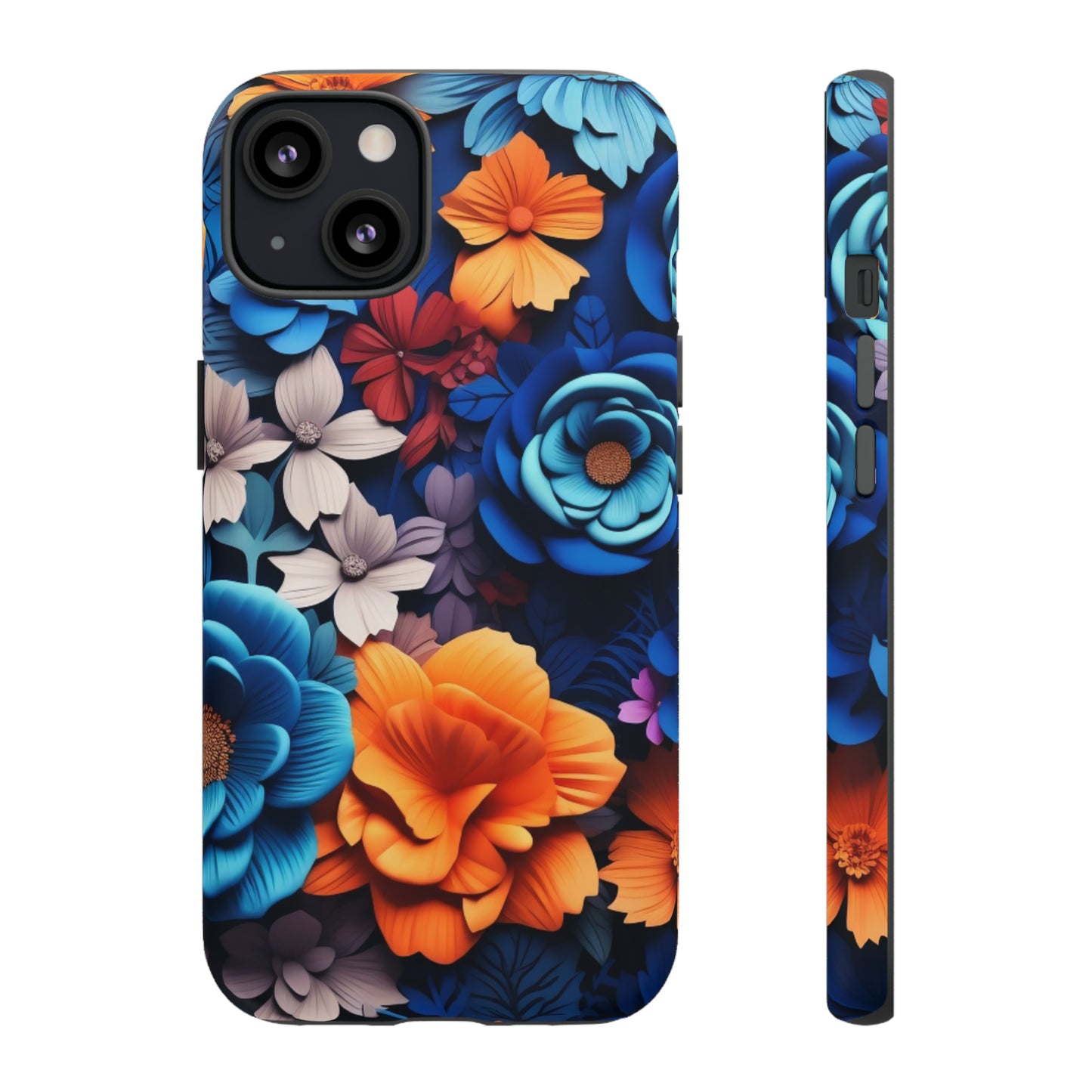 Blue Floral phone case