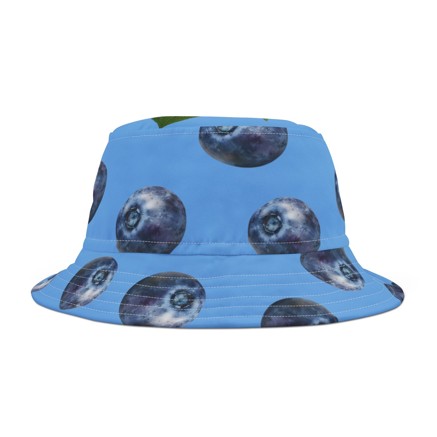 Blue Blueberry Bucket Hat