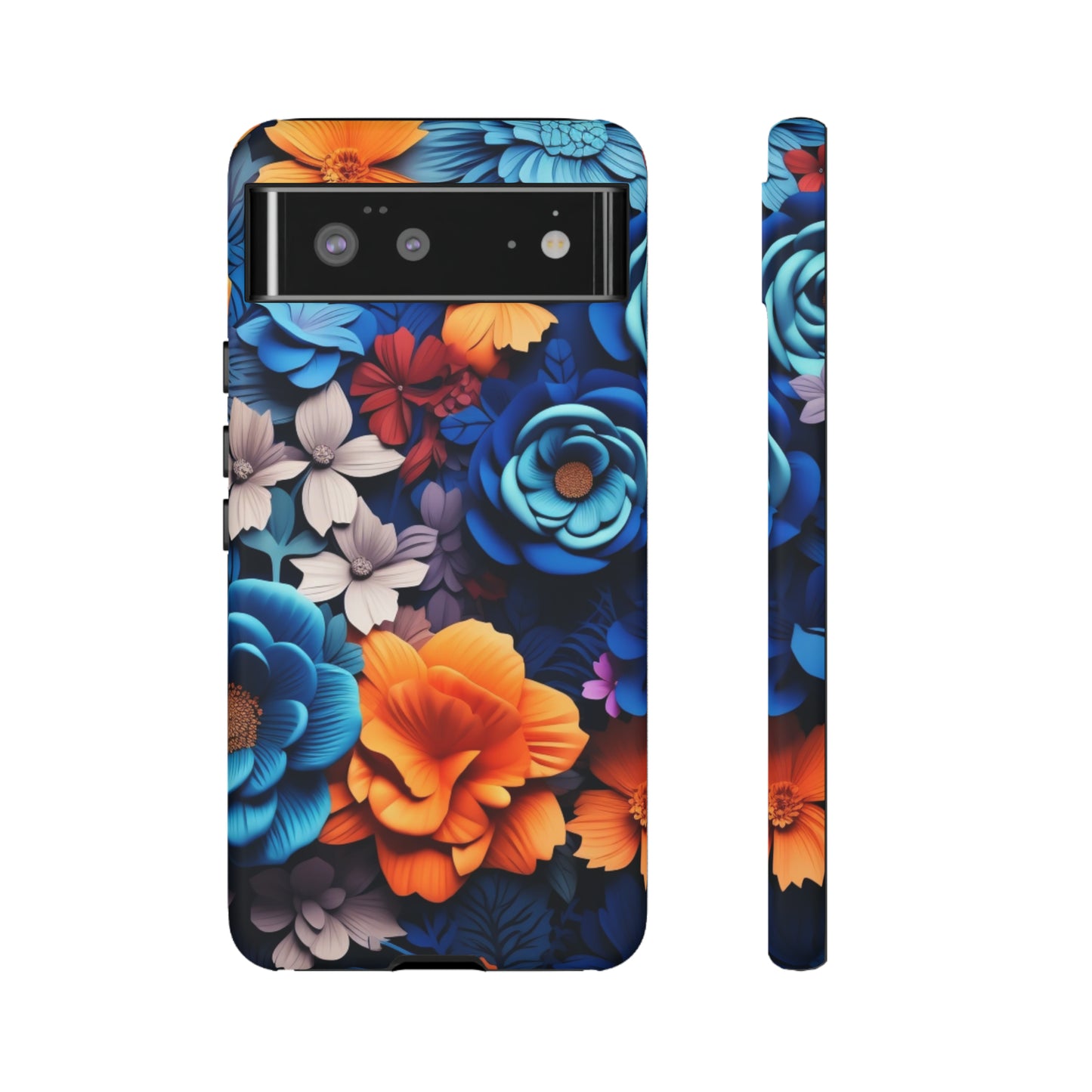 Blue Floral phone case