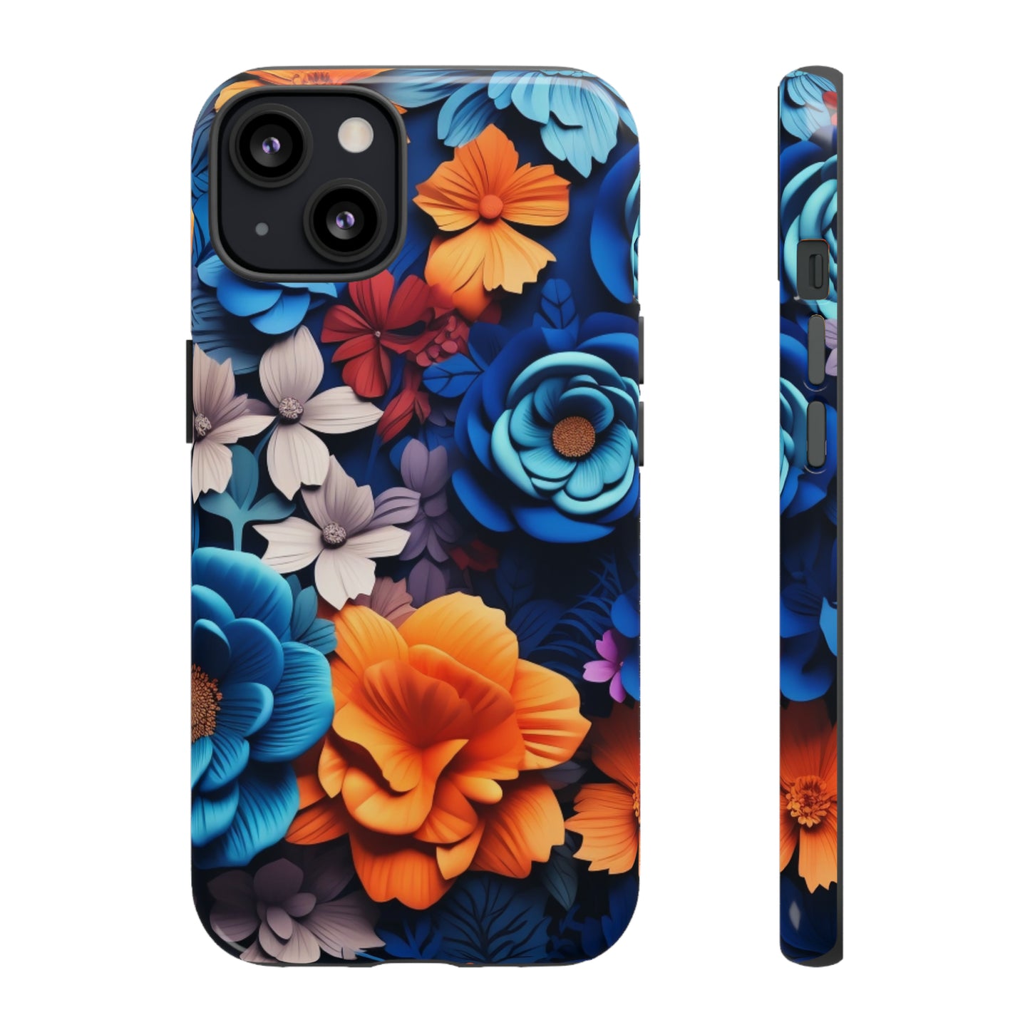 Blue Floral phone case