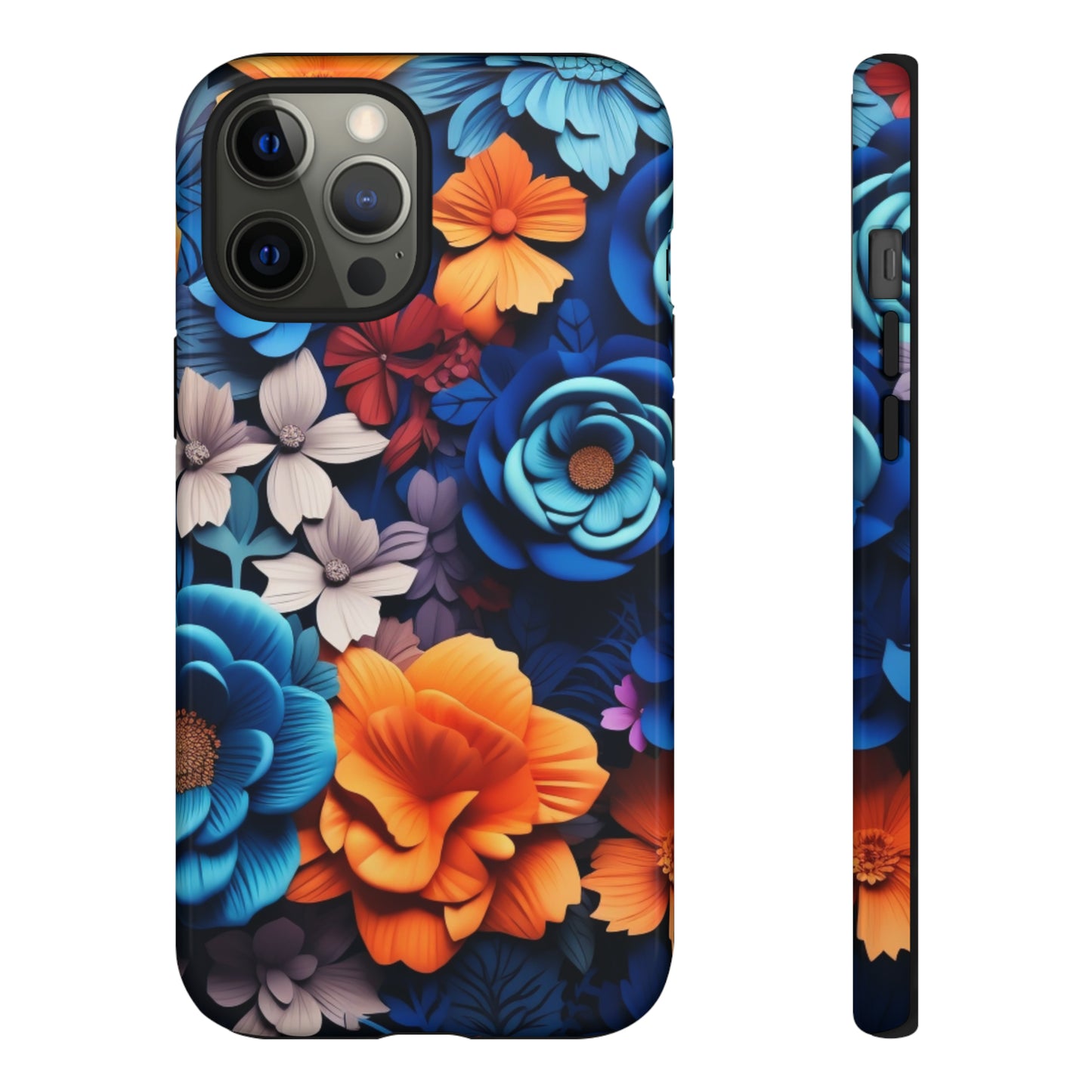 Blue Floral phone case