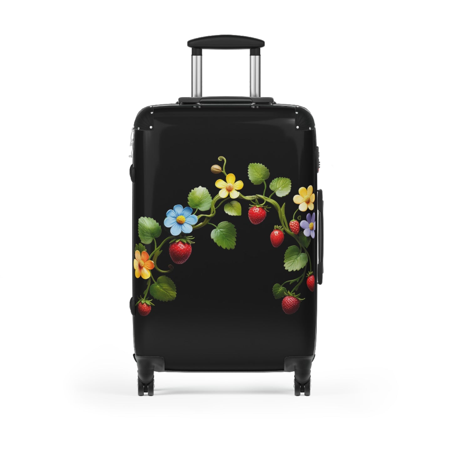 Multicolor Ojibwe Floral Suitcase