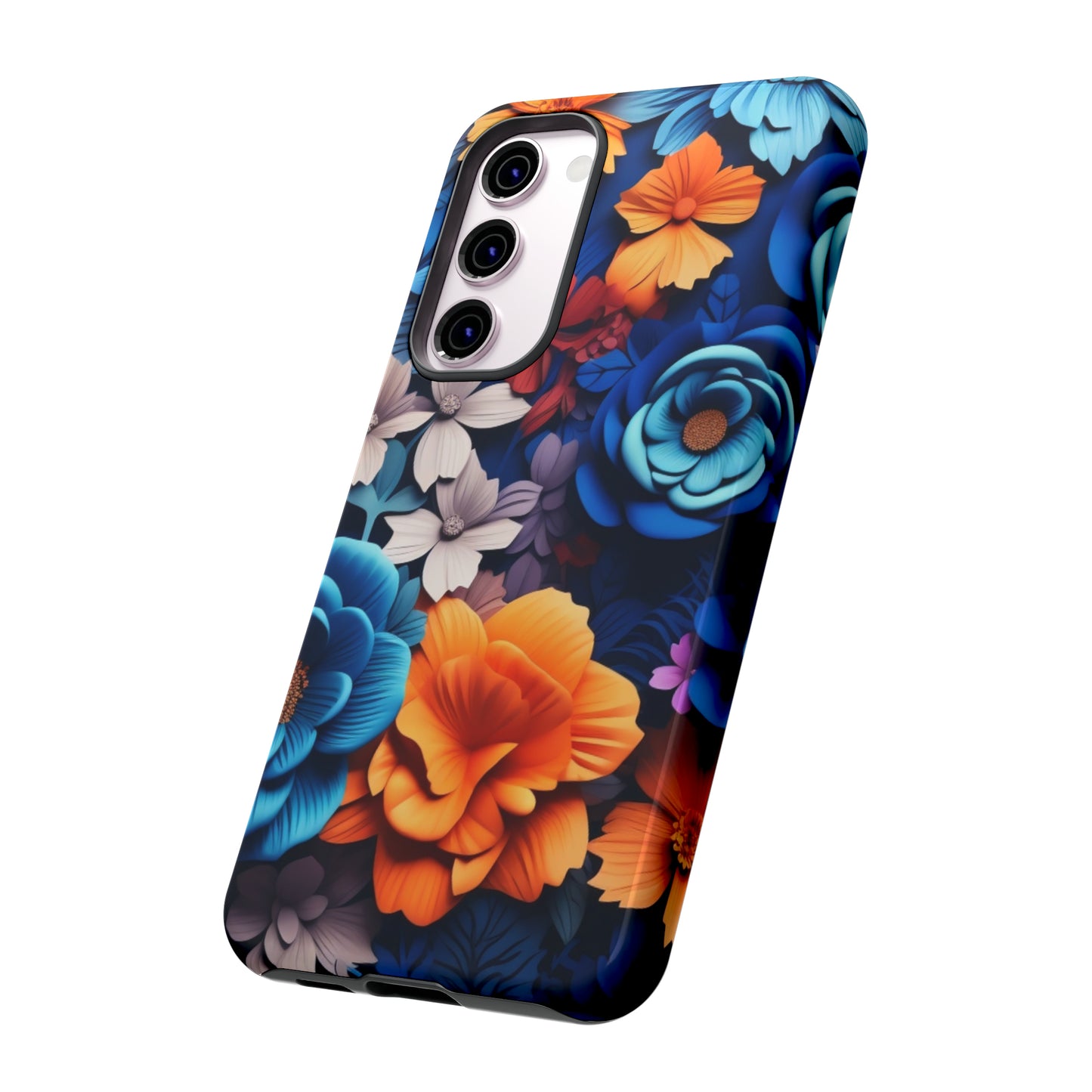 Blue Floral phone case