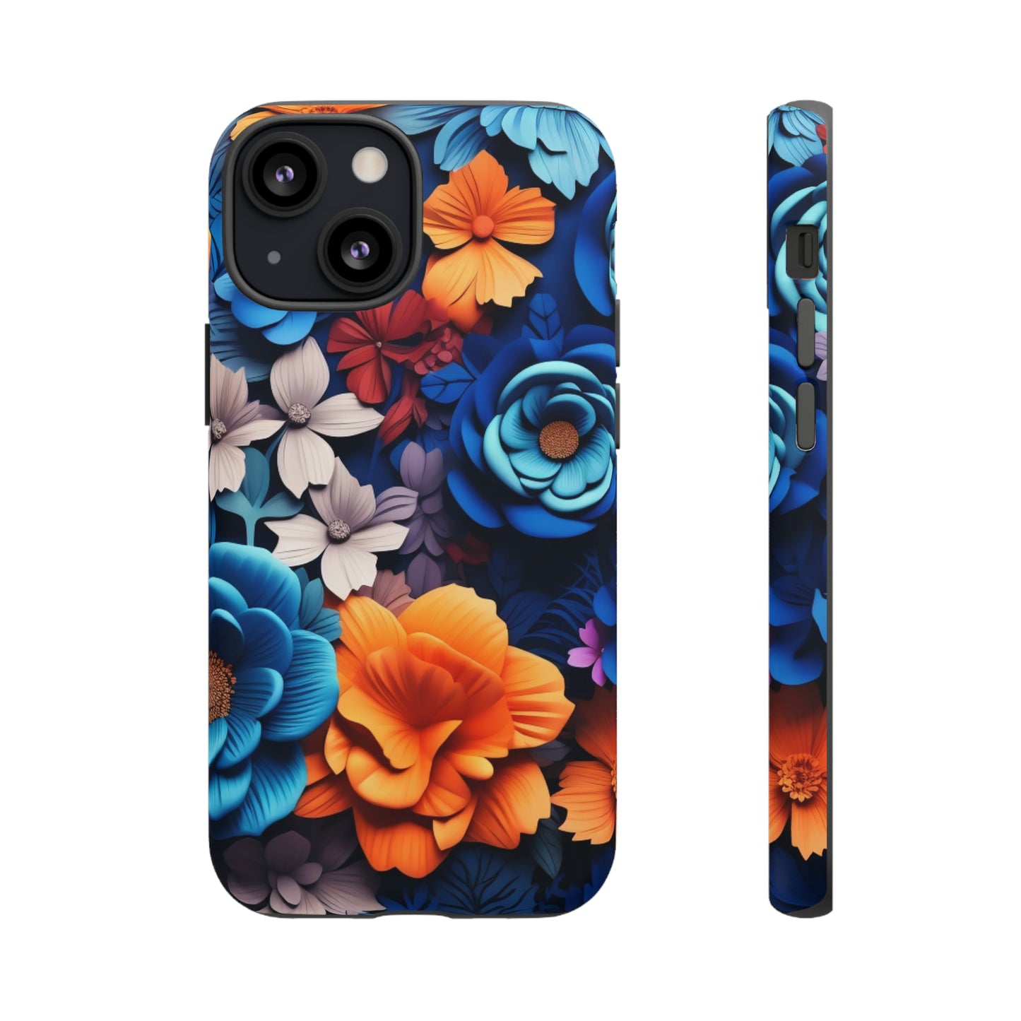 Blue Floral phone case