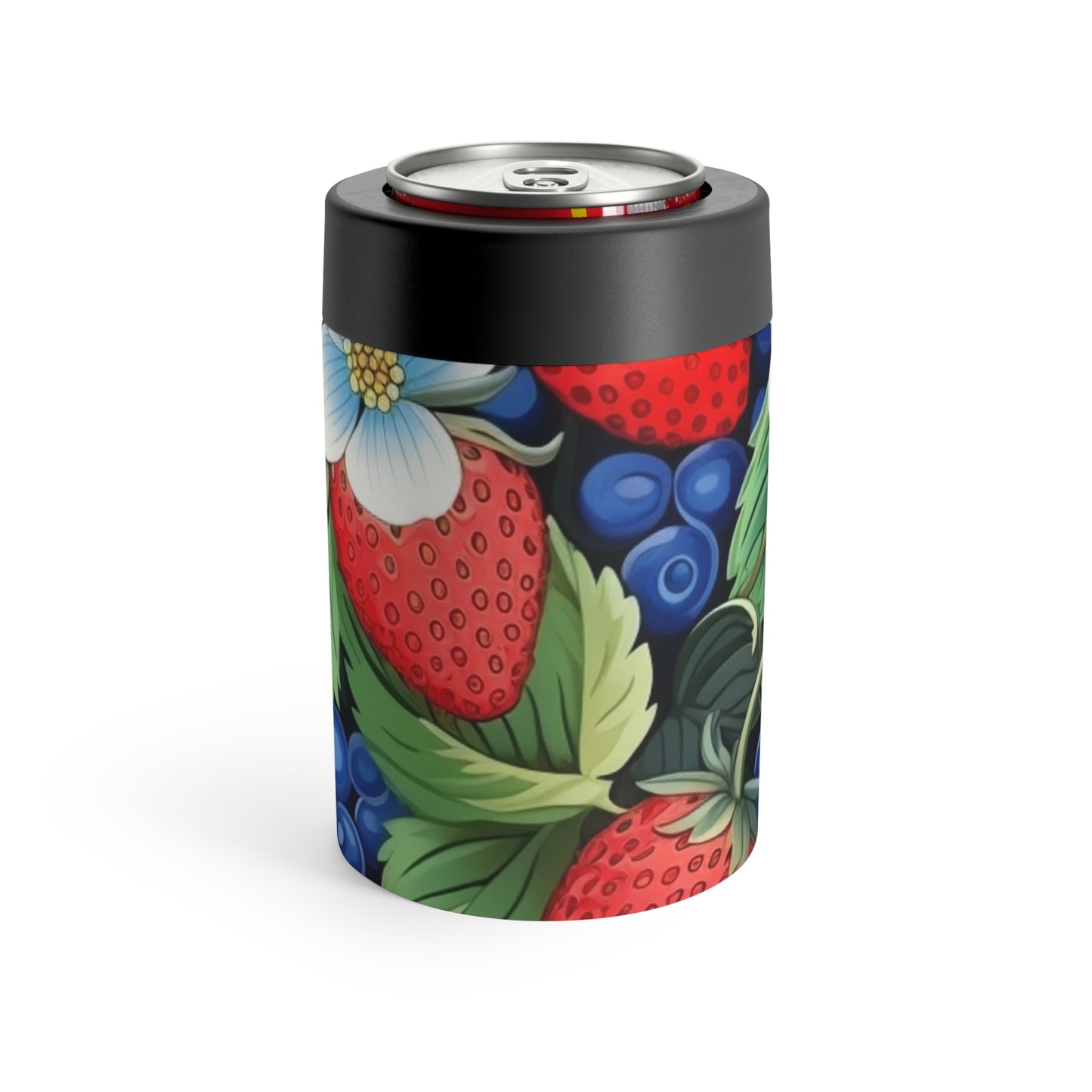 Strawberries and Blueberries Can Holder