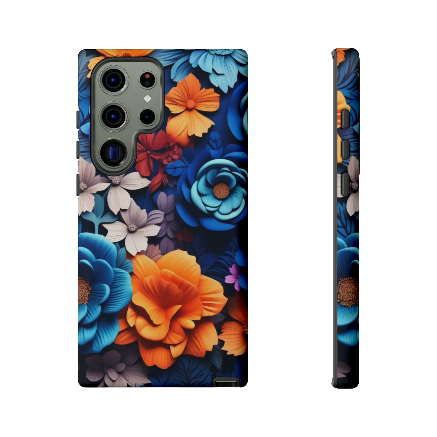 Blue Floral phone case