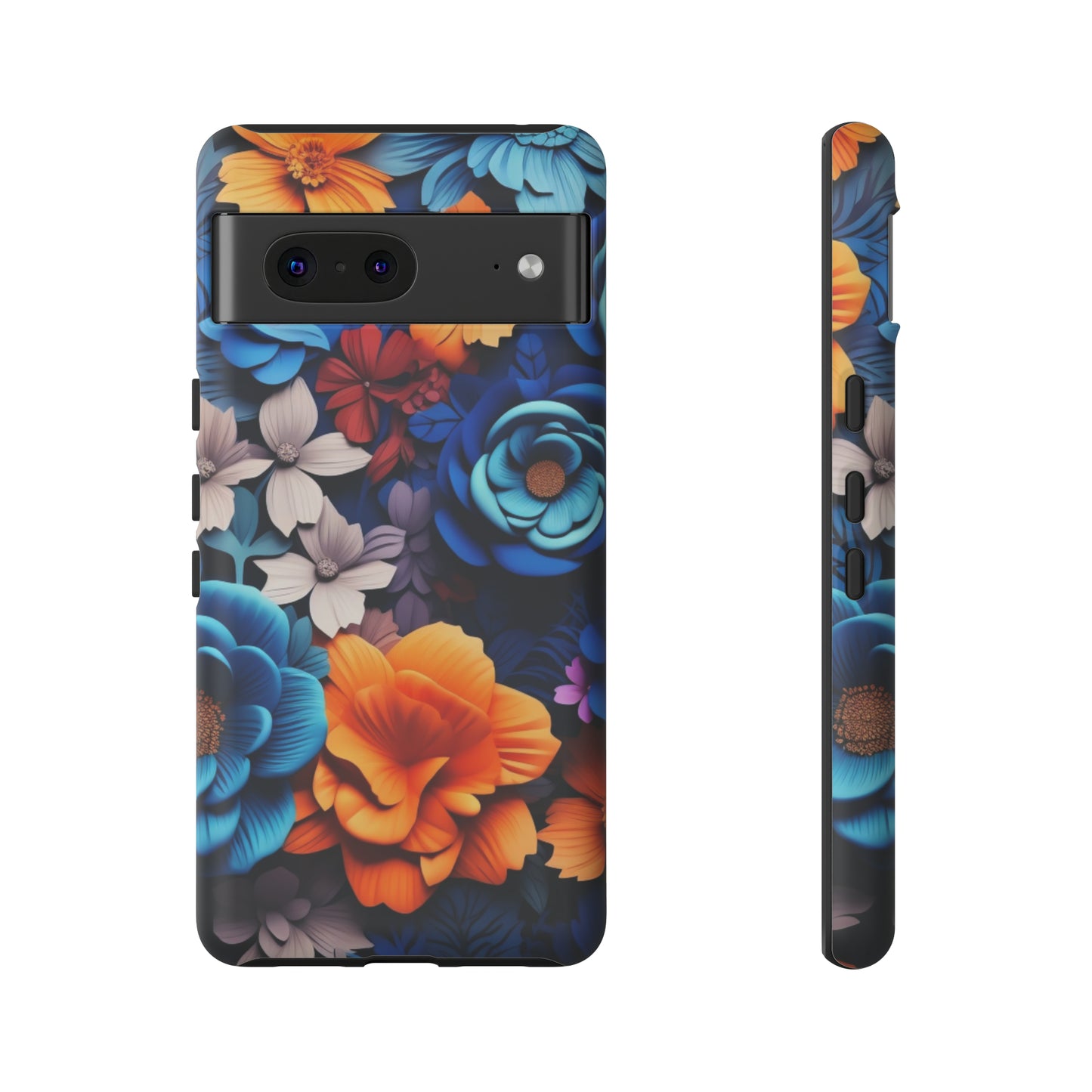 Blue Floral phone case