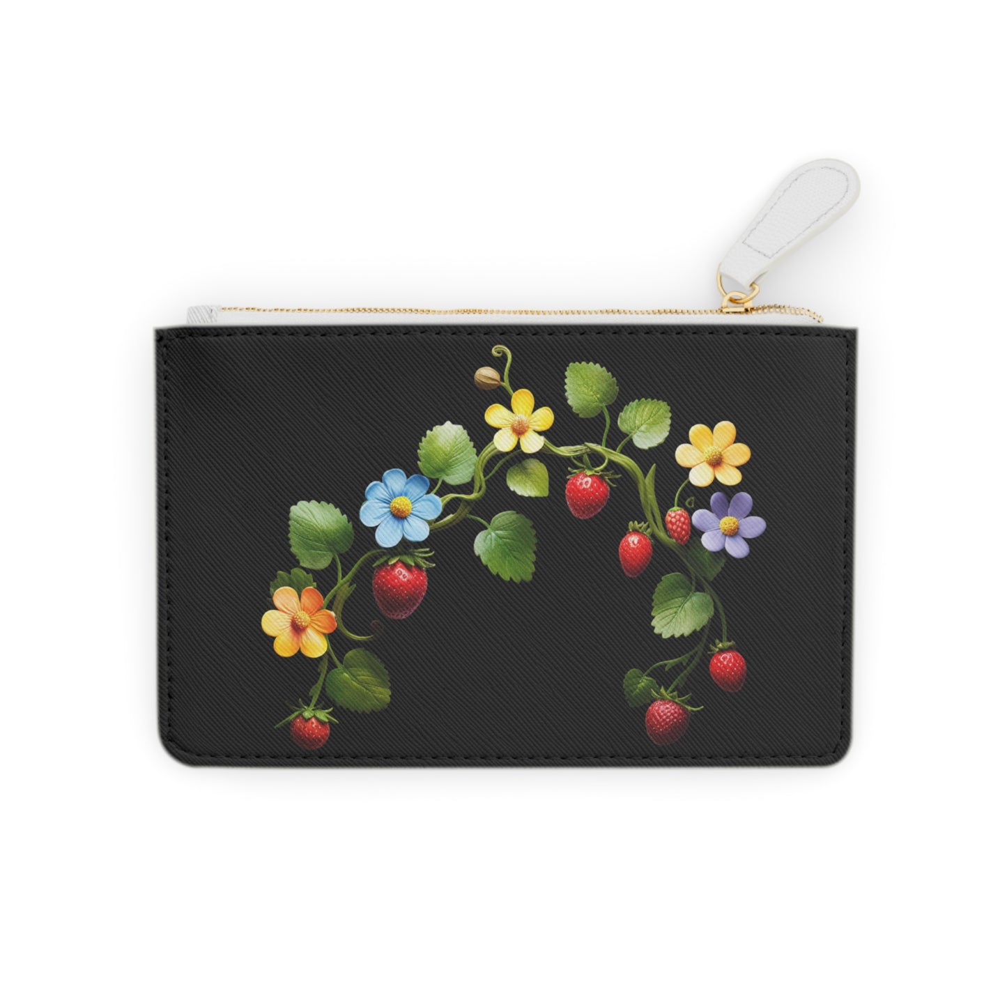 Multicolor Ojibwe Floral Mini Clutch Bag