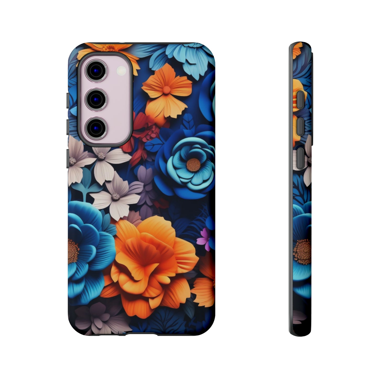 Blue Floral phone case