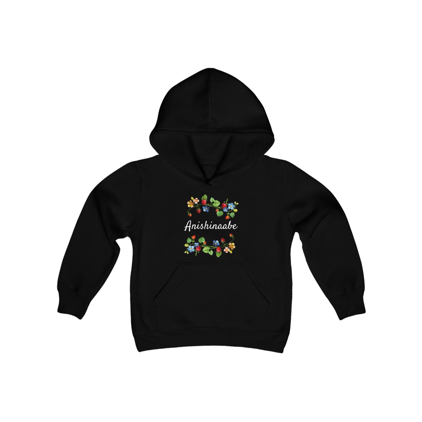 Youth Anishinaabe Hooded Sweatshirt