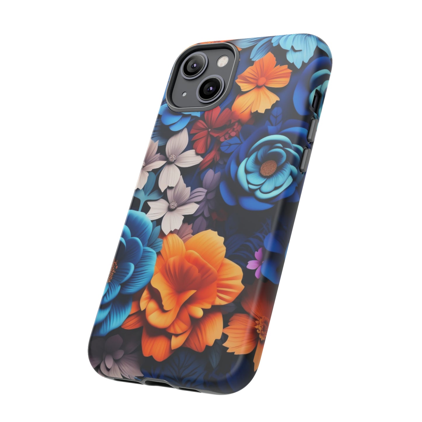 Blue Floral phone case