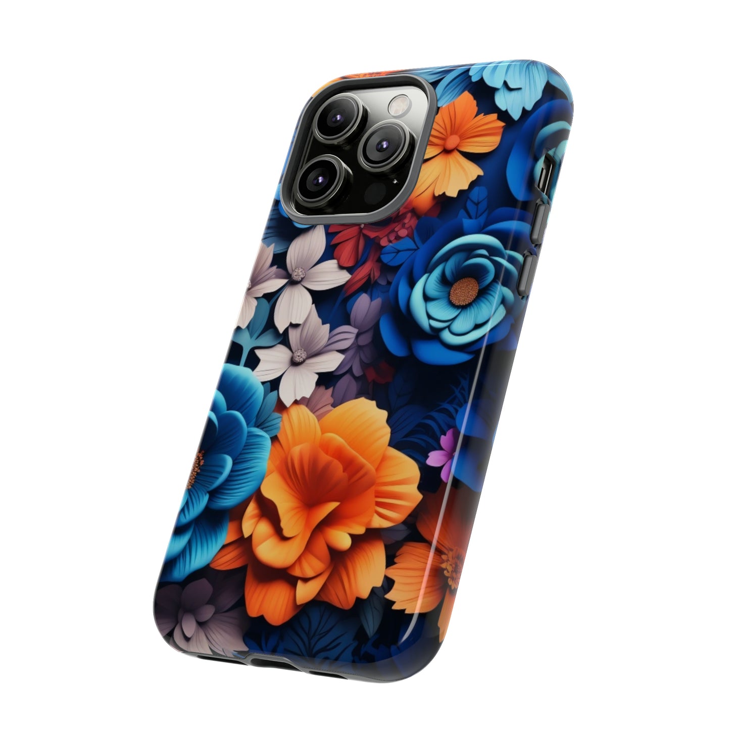 Blue Floral phone case