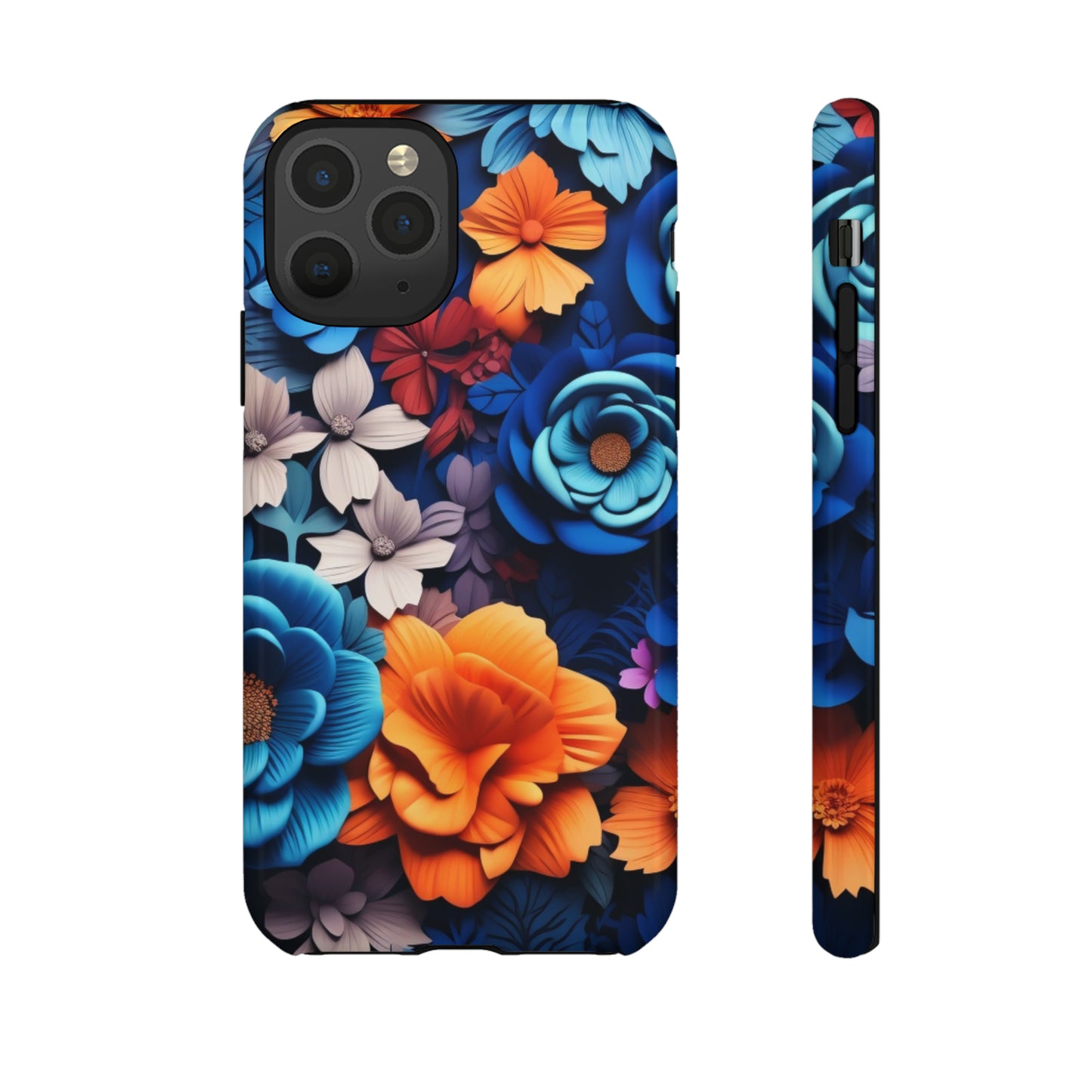 Blue Floral phone case