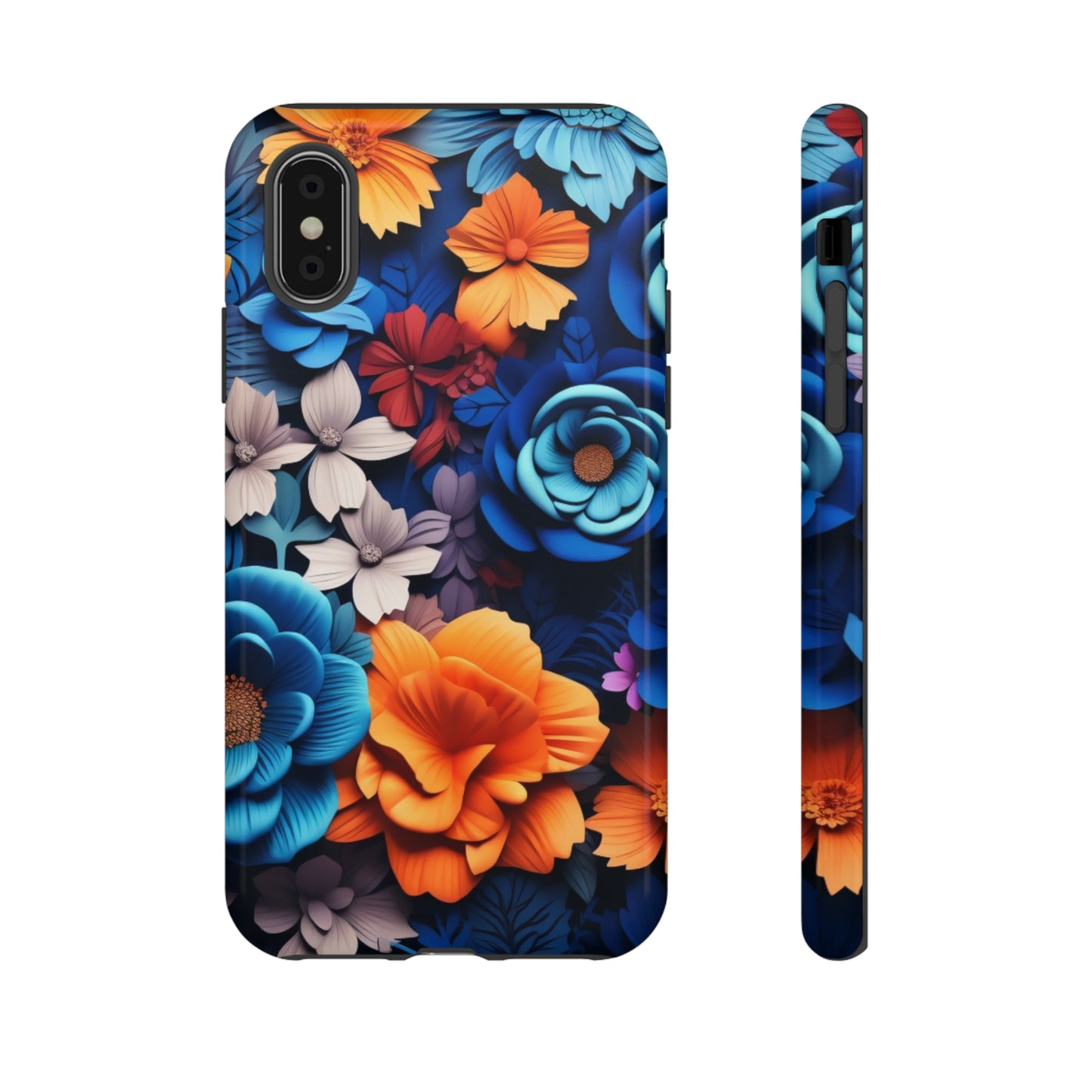 Blue Floral phone case