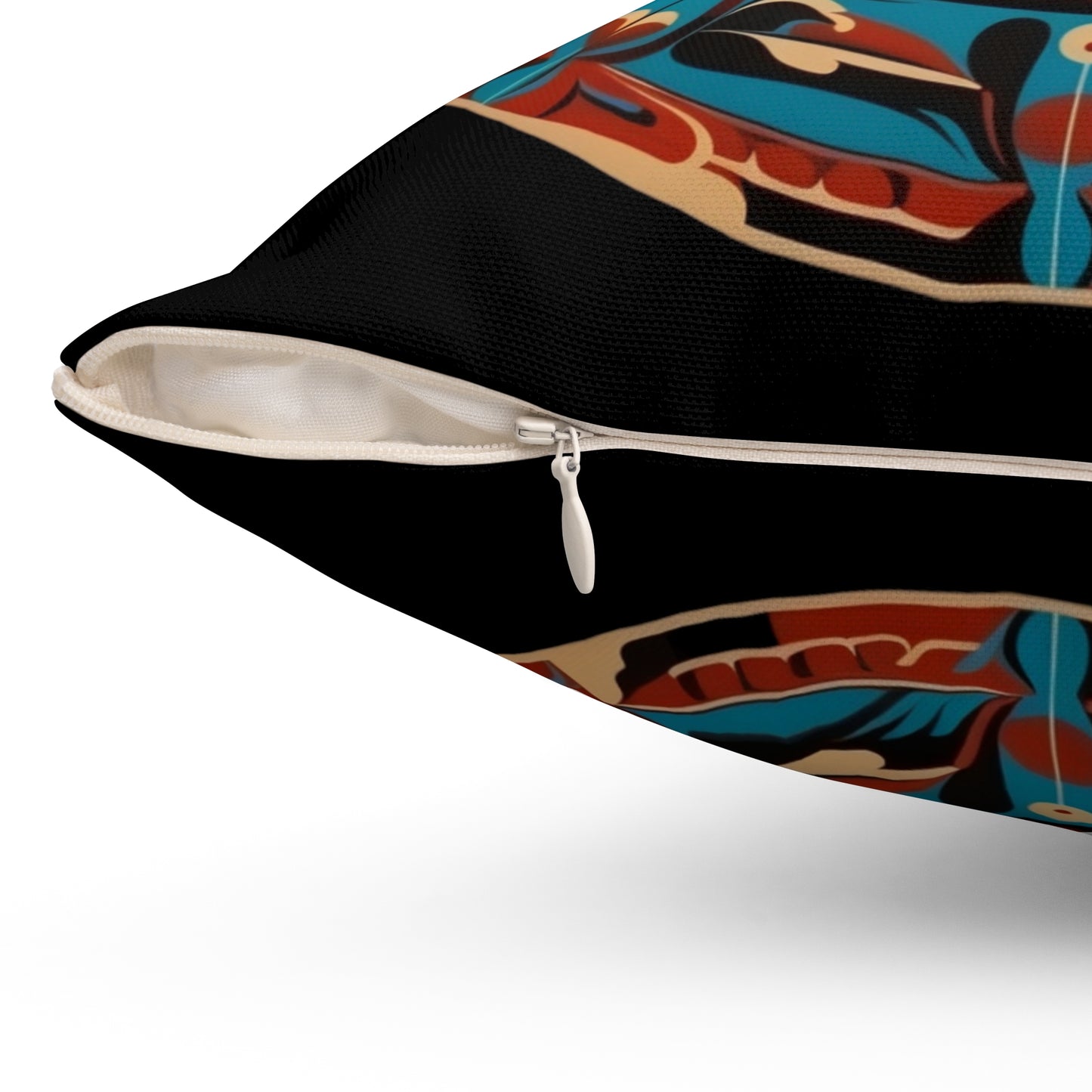 Indigenous Woman Square Pillow