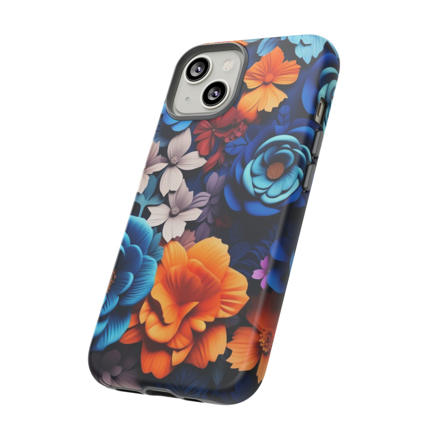 Blue Floral phone case