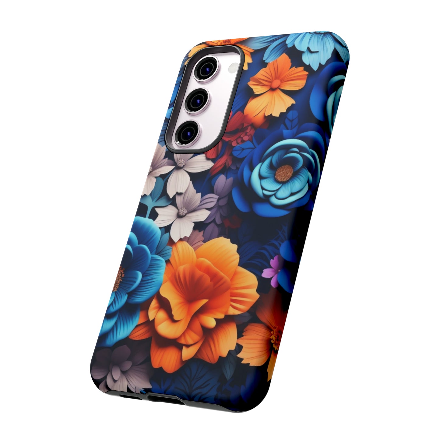 Blue Floral phone case