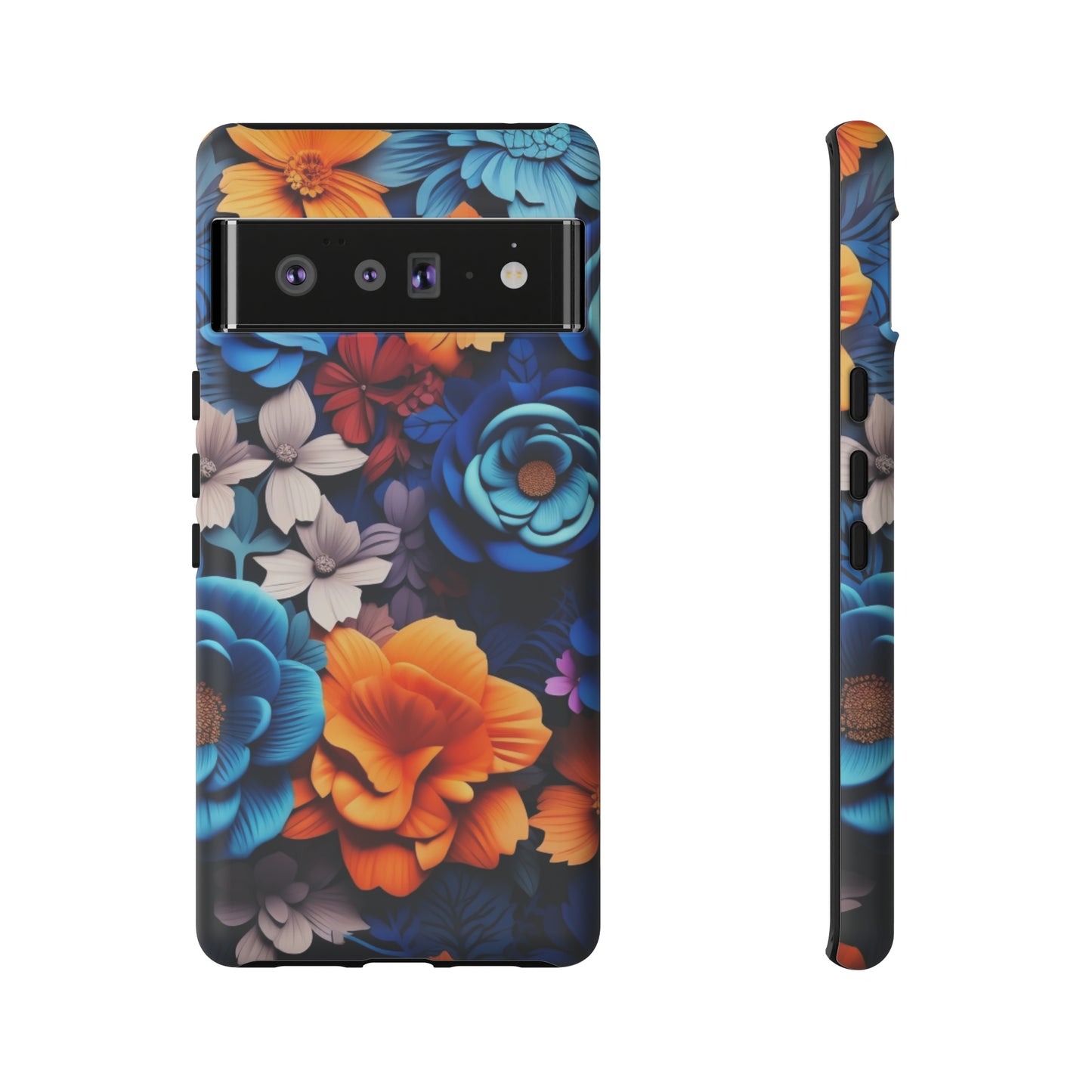 Blue Floral phone case