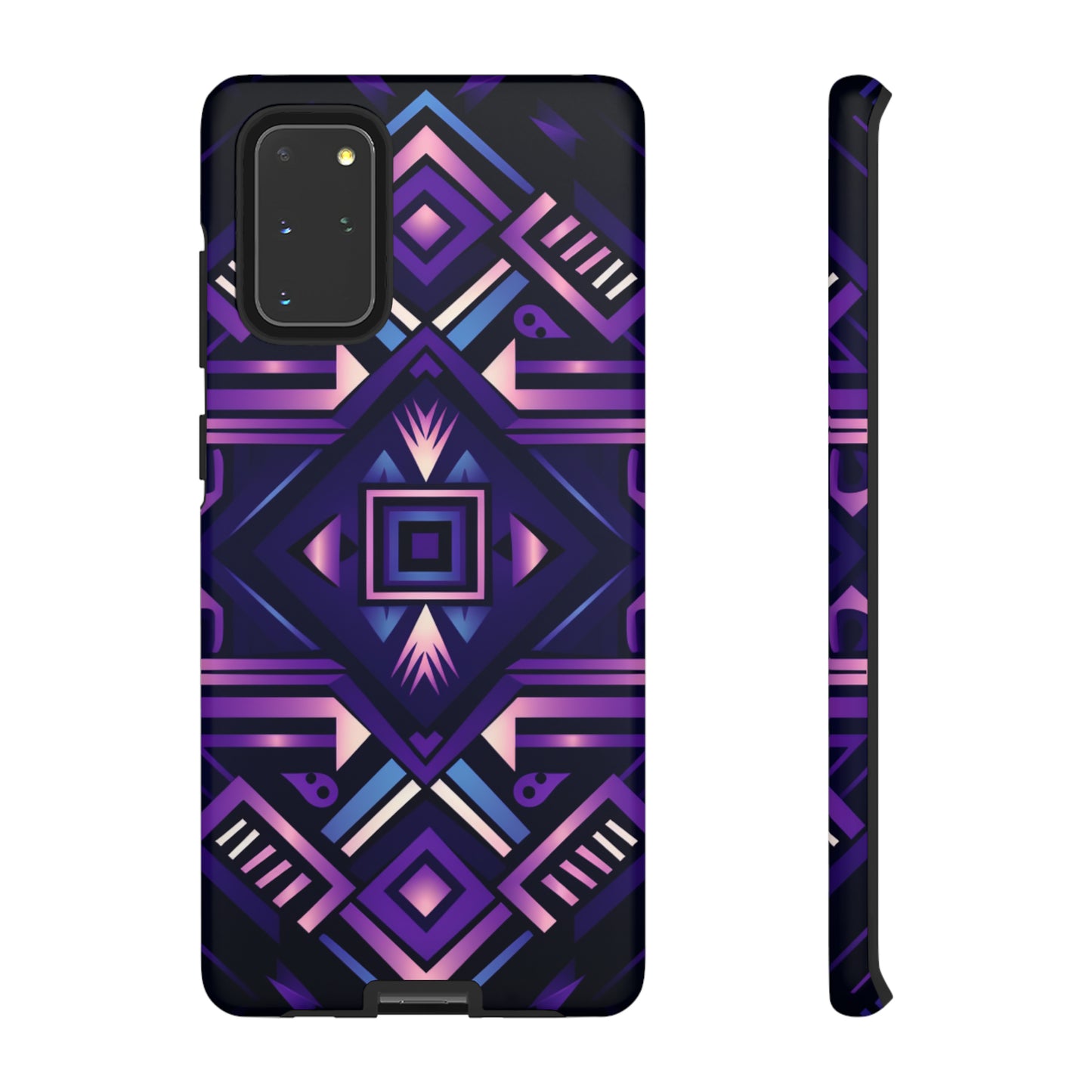 Purple Geometric Phone Case