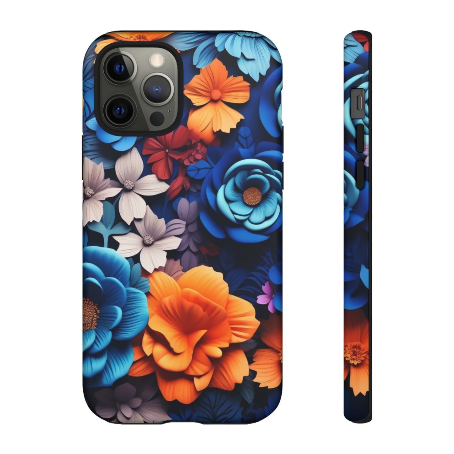 Blue Floral phone case