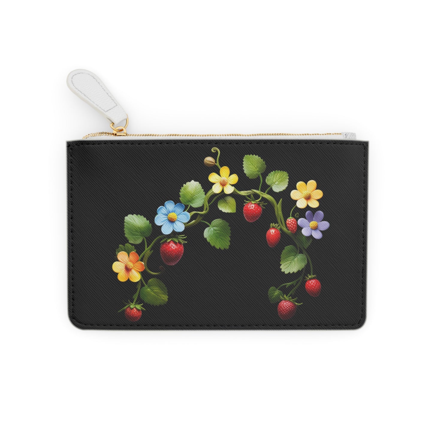 Multicolor Ojibwe Floral Mini Clutch Bag