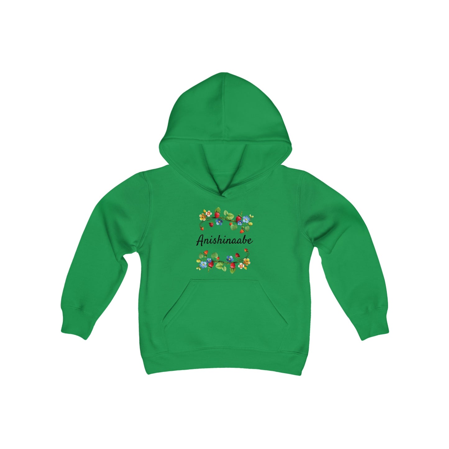 Youth Anishinaabe Hooded Sweatshirt