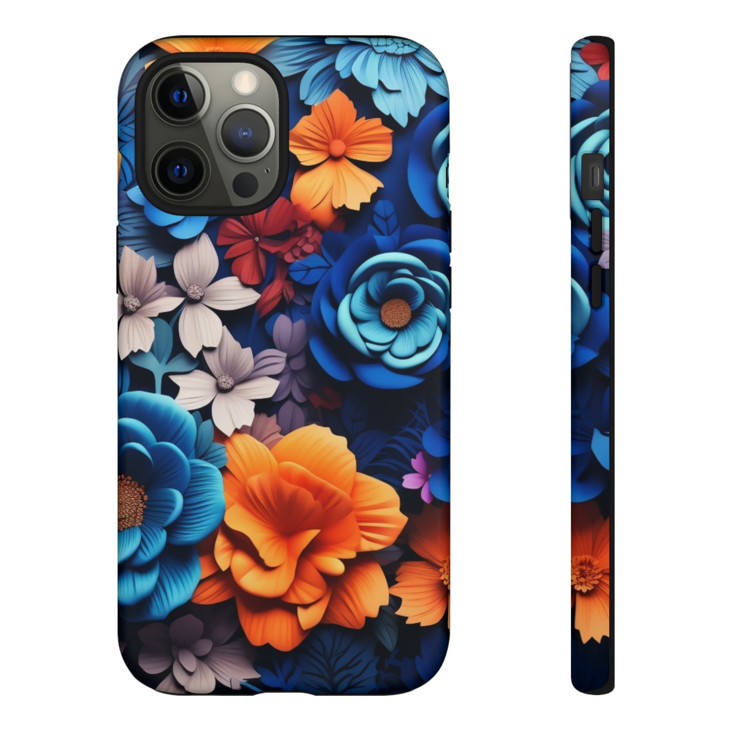 Blue Floral phone case