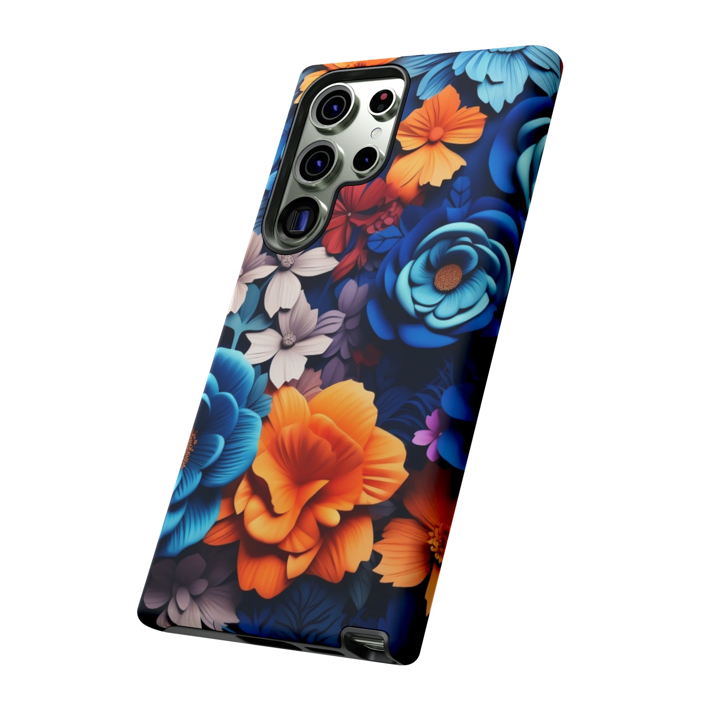 Blue Floral phone case