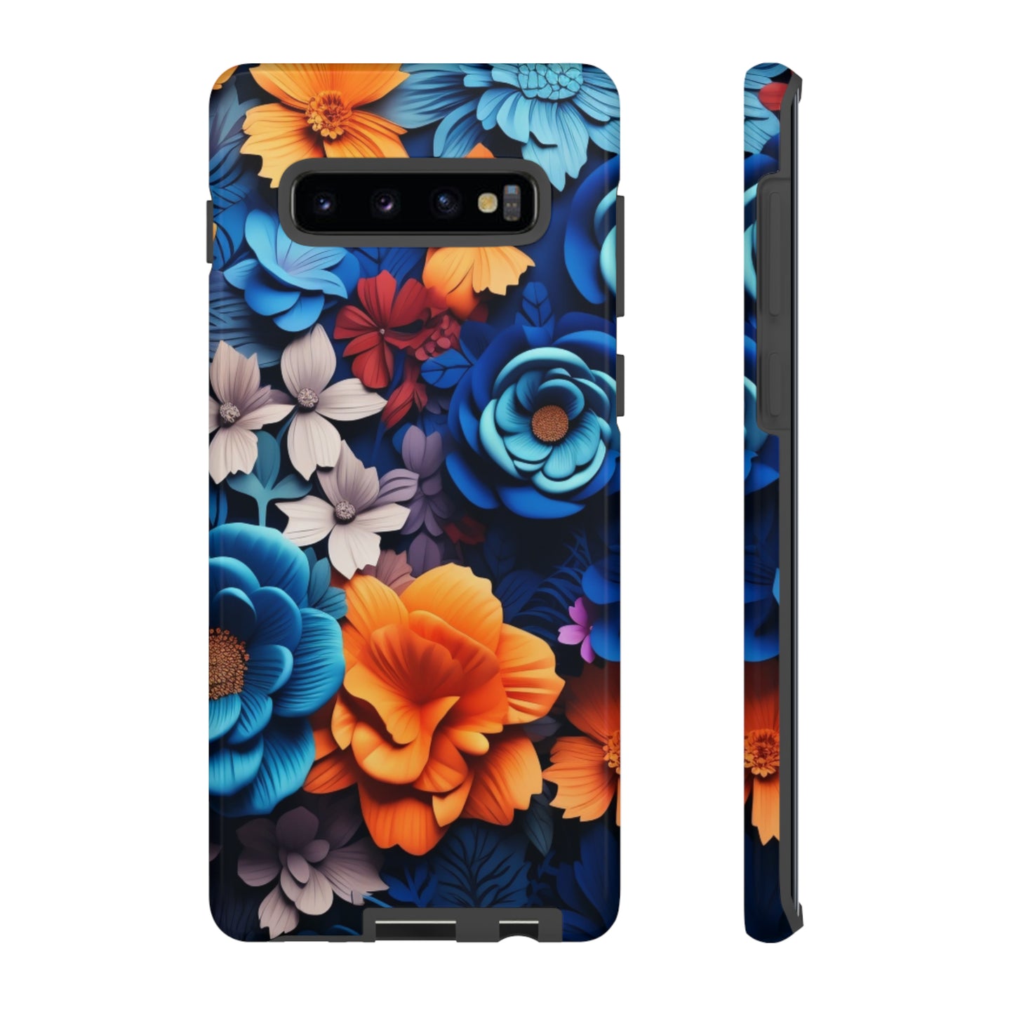 Blue Floral phone case