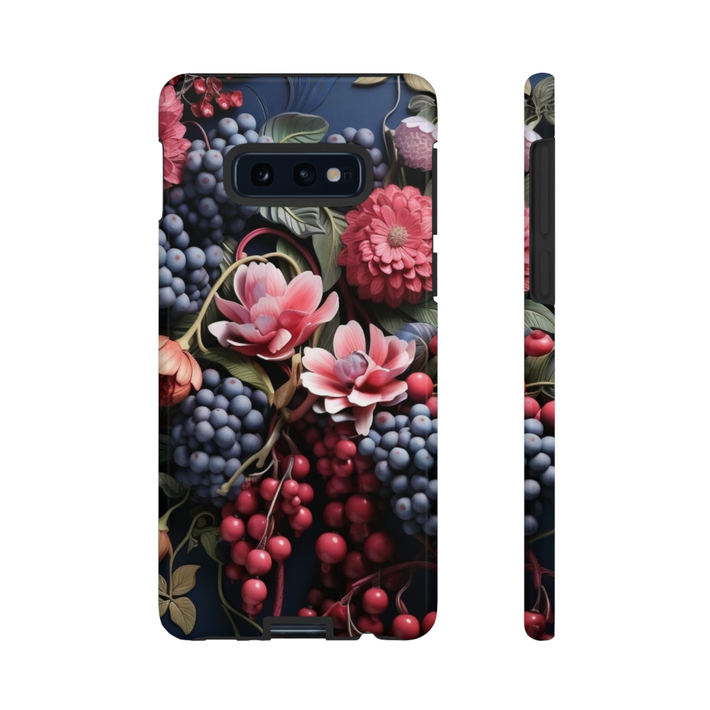 Berries and Floral phone case