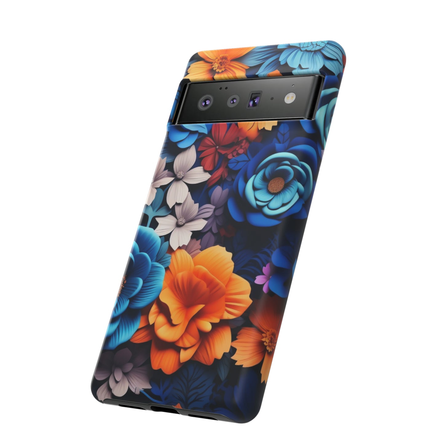 Blue Floral phone case