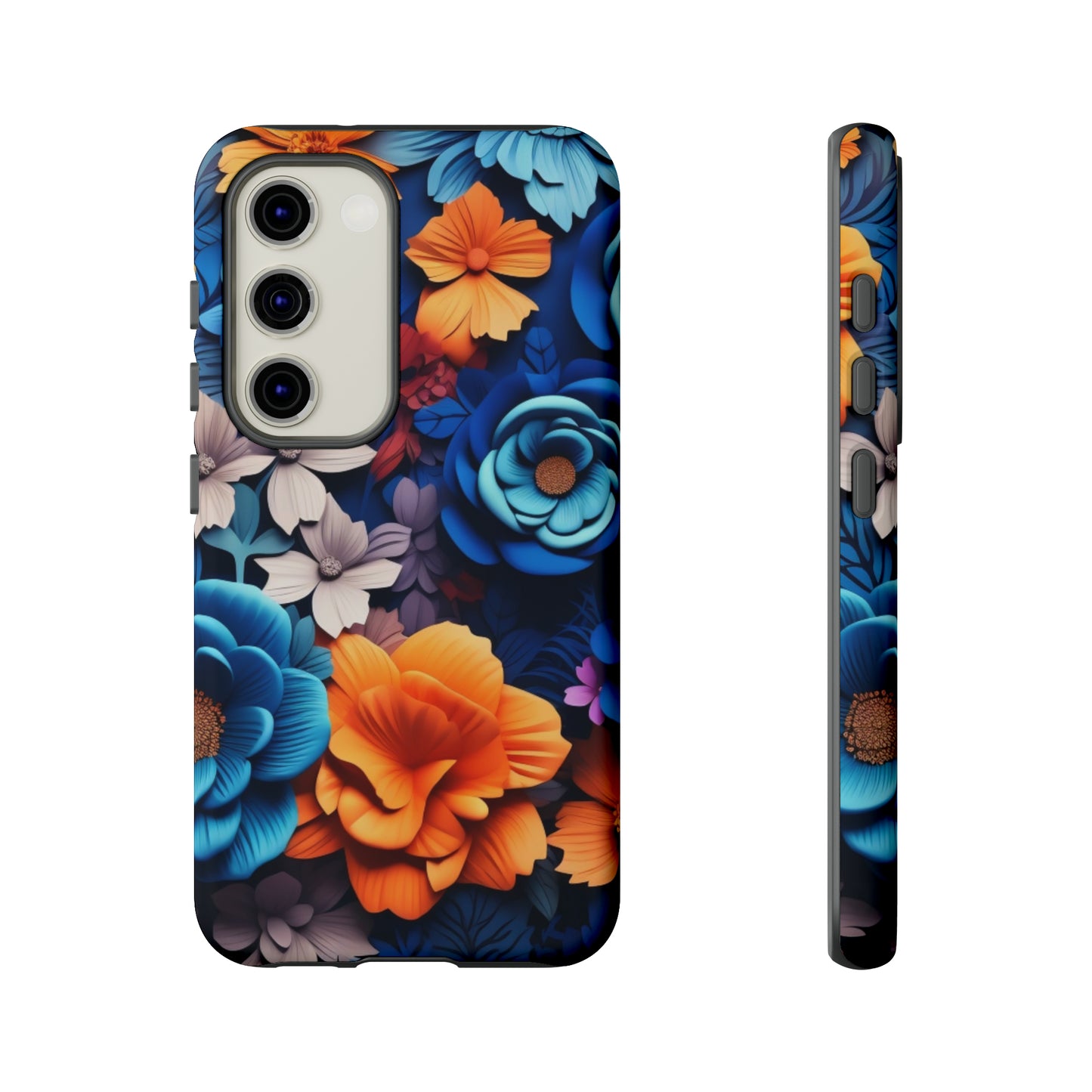 Blue Floral phone case