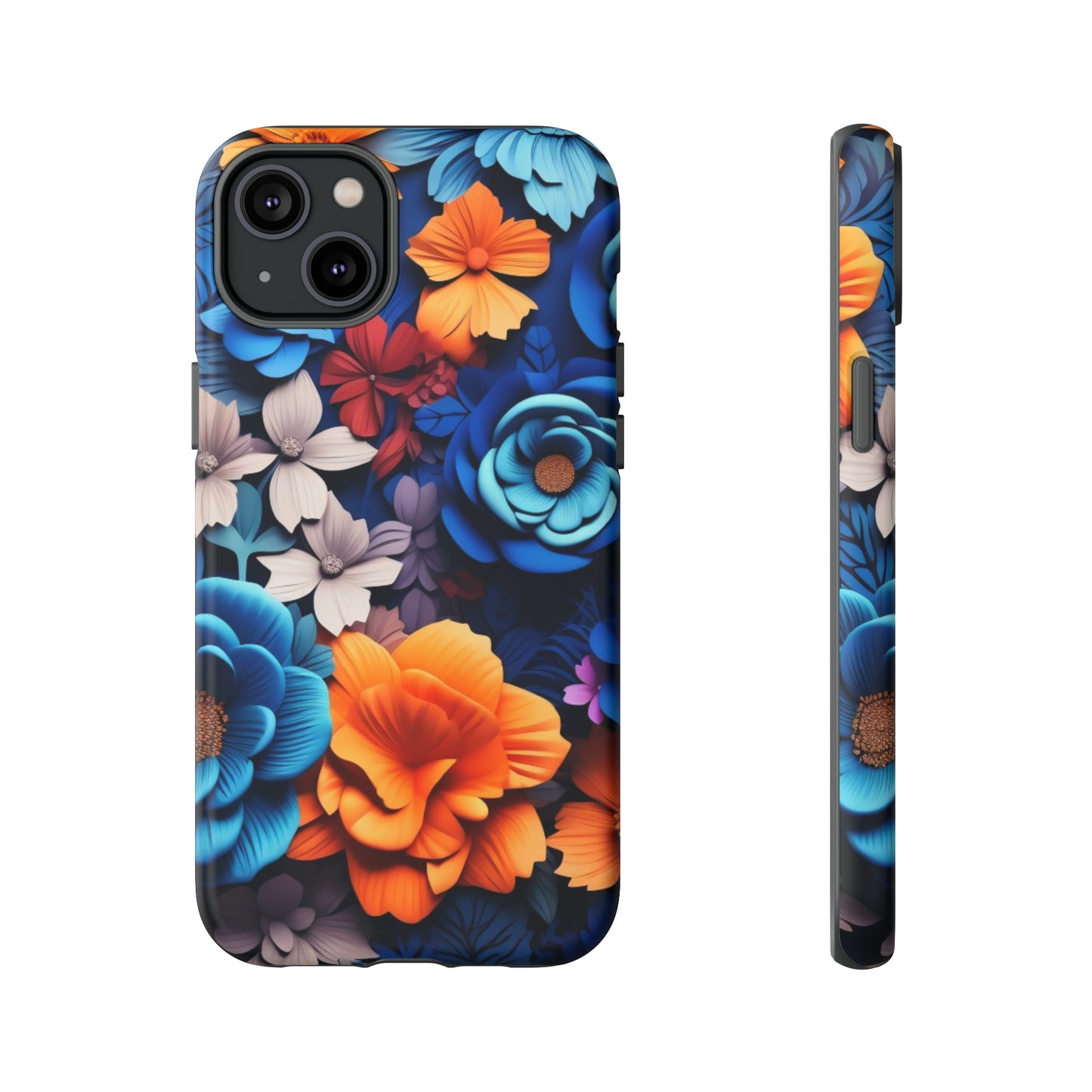 Blue Floral phone case