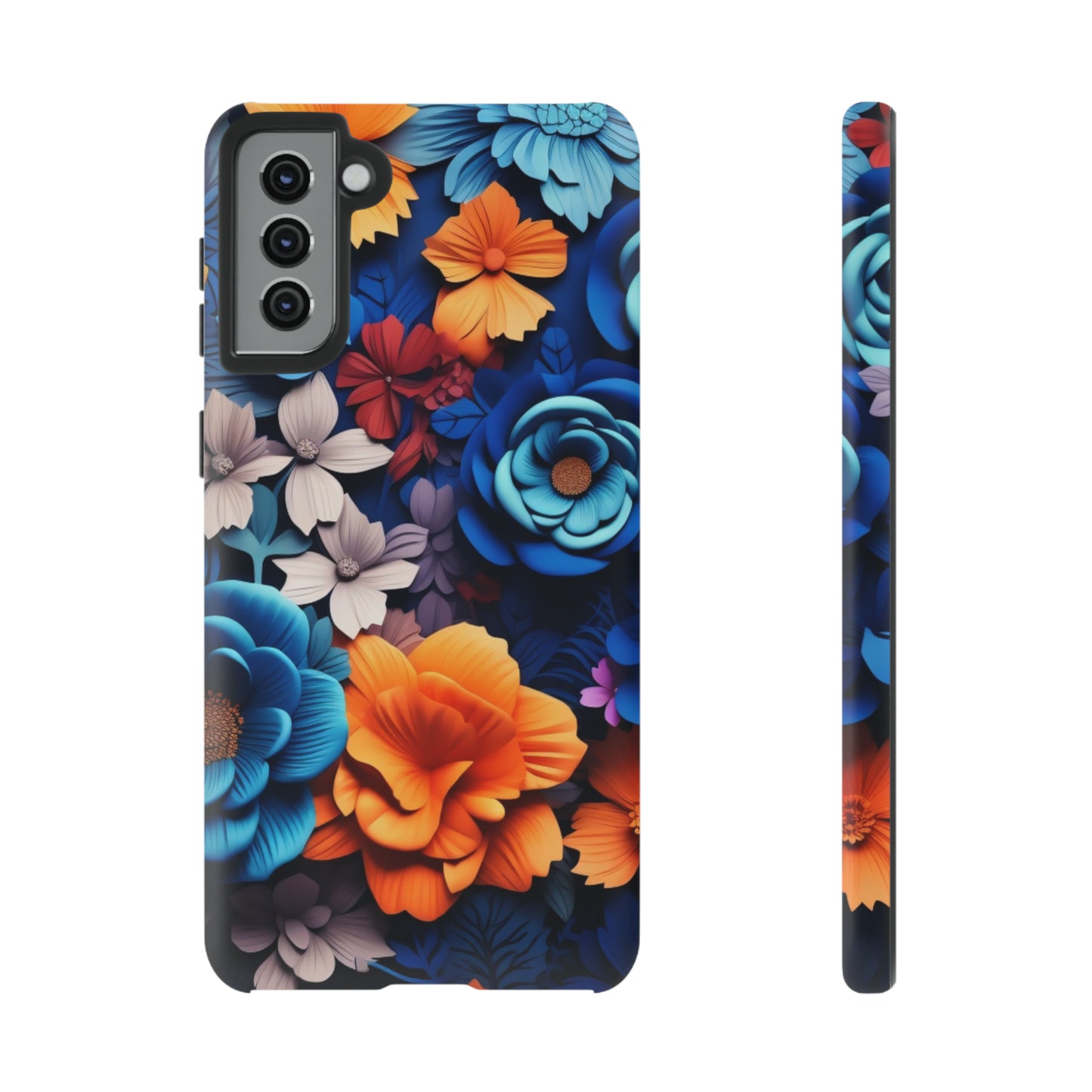 Blue Floral phone case