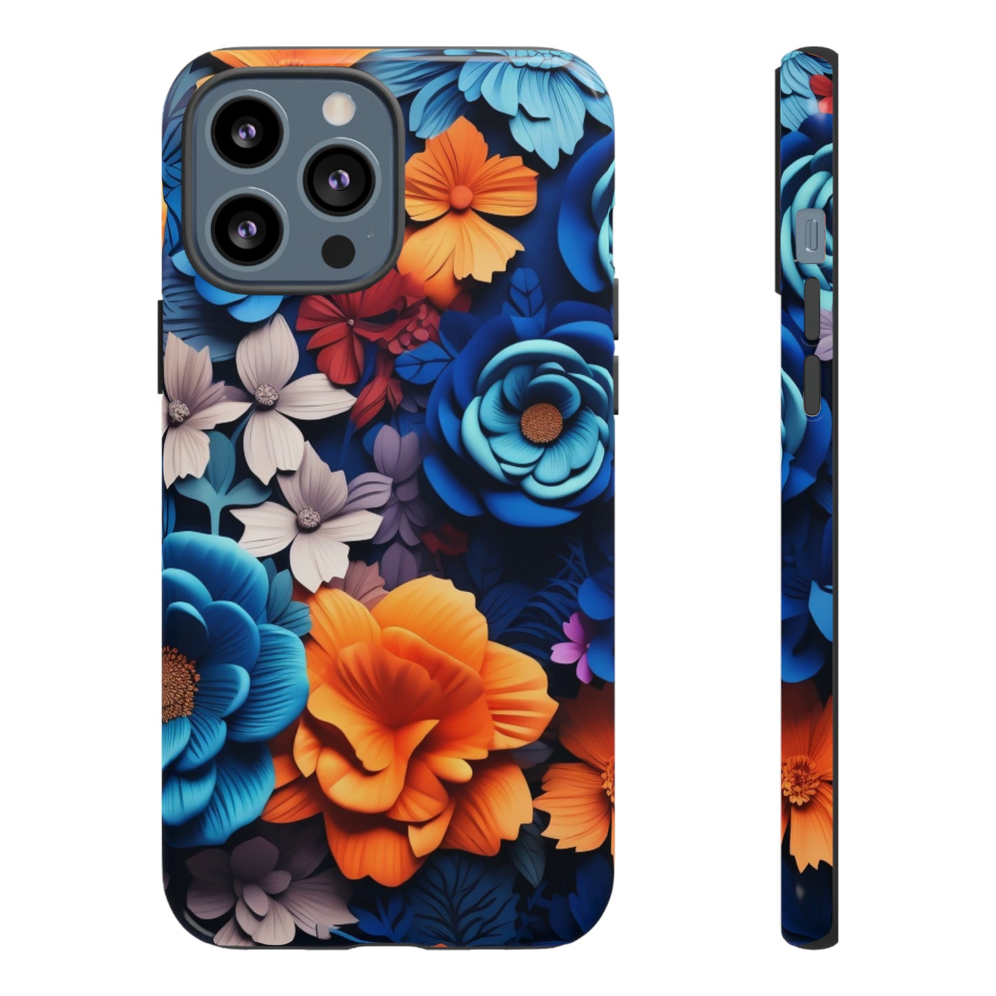 Blue Floral phone case