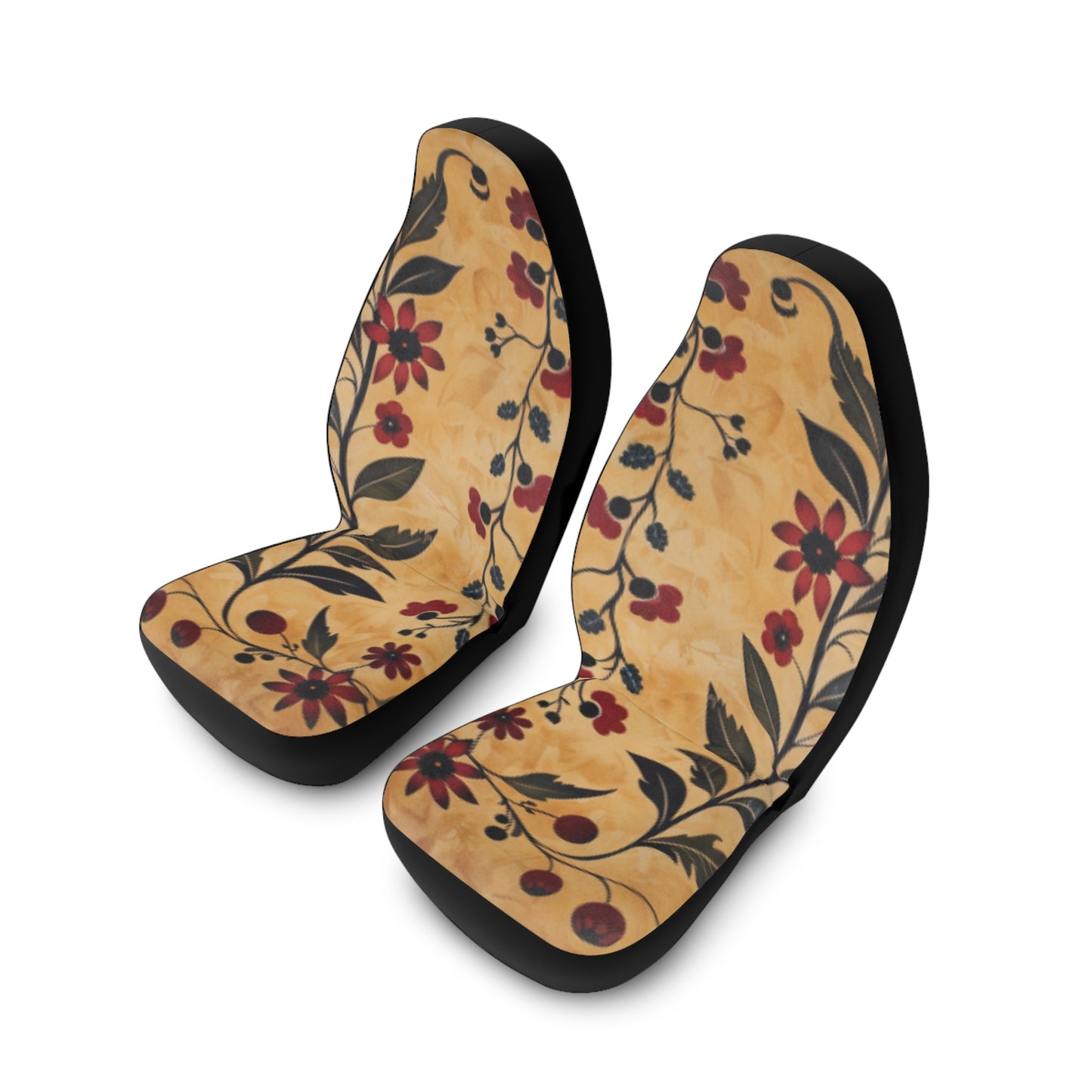 Vintage Style Floral Car Seat Covers