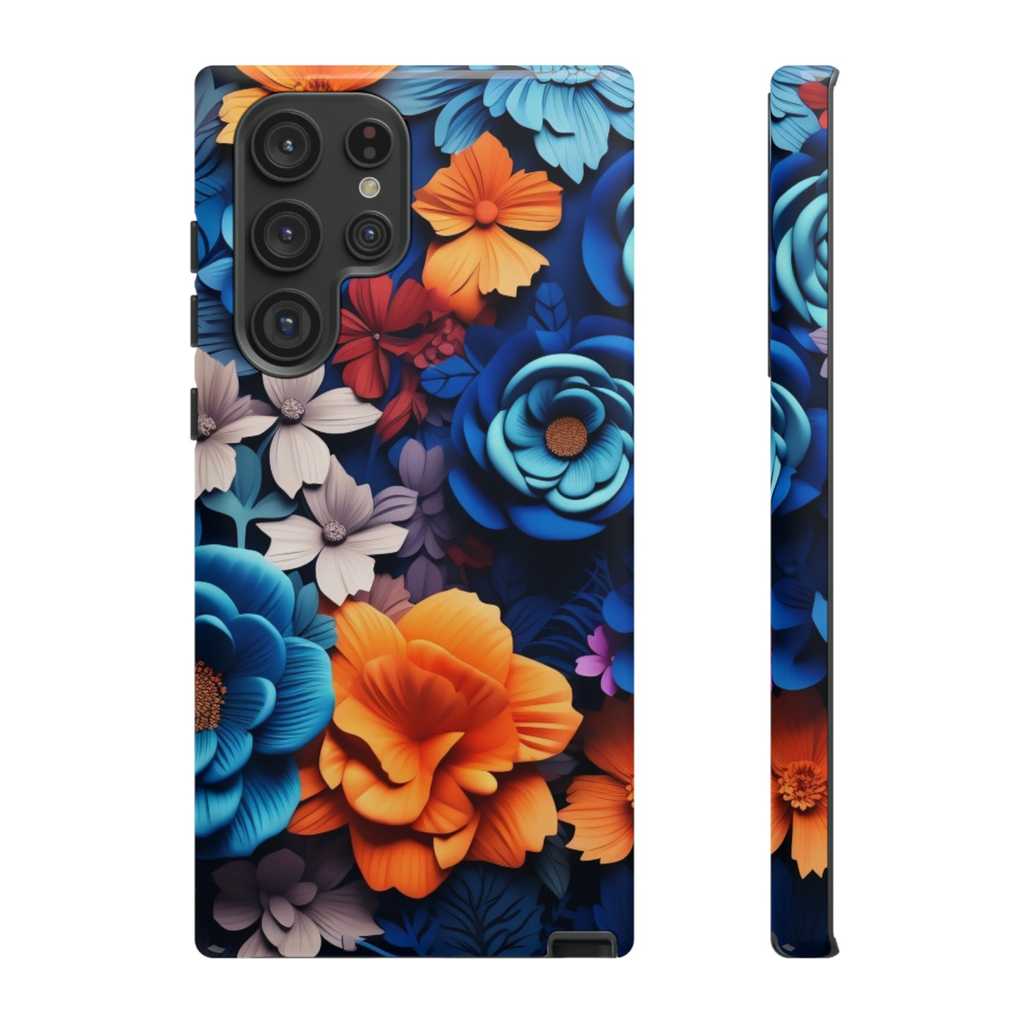 Blue Floral phone case