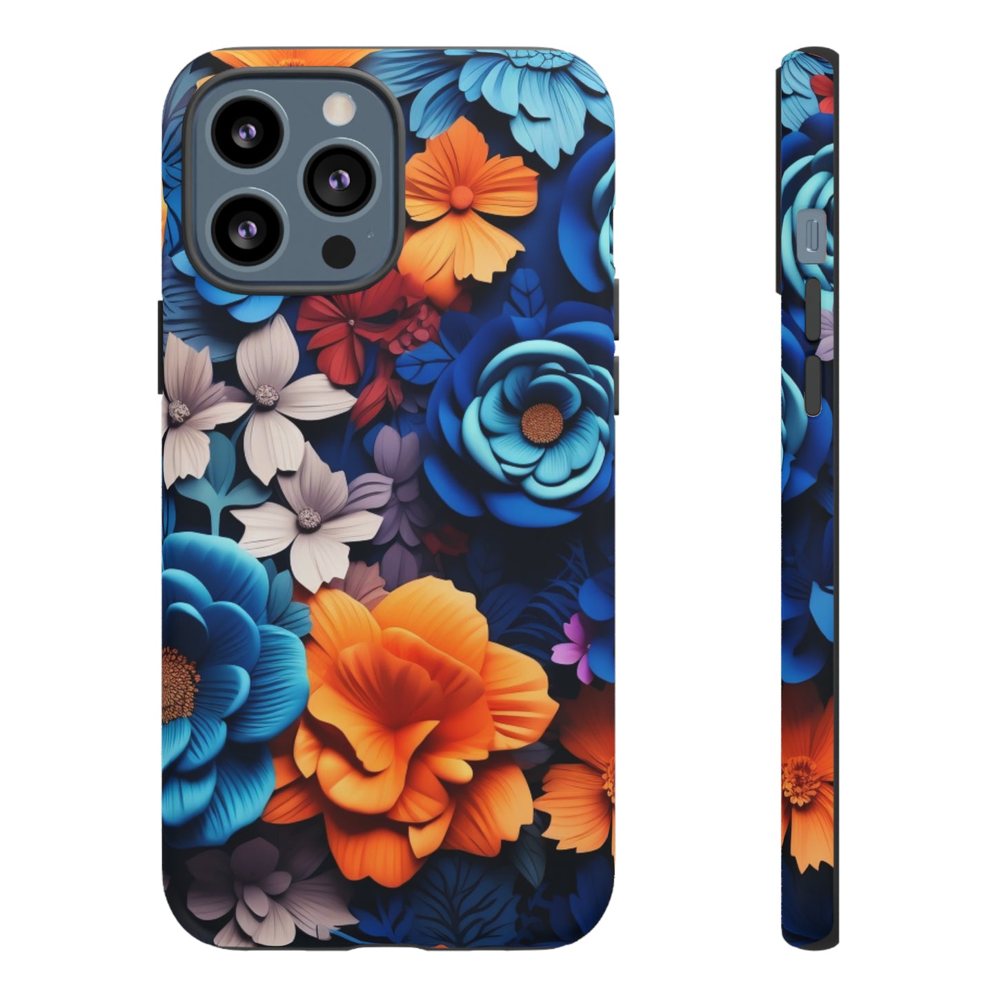 Blue Floral phone case