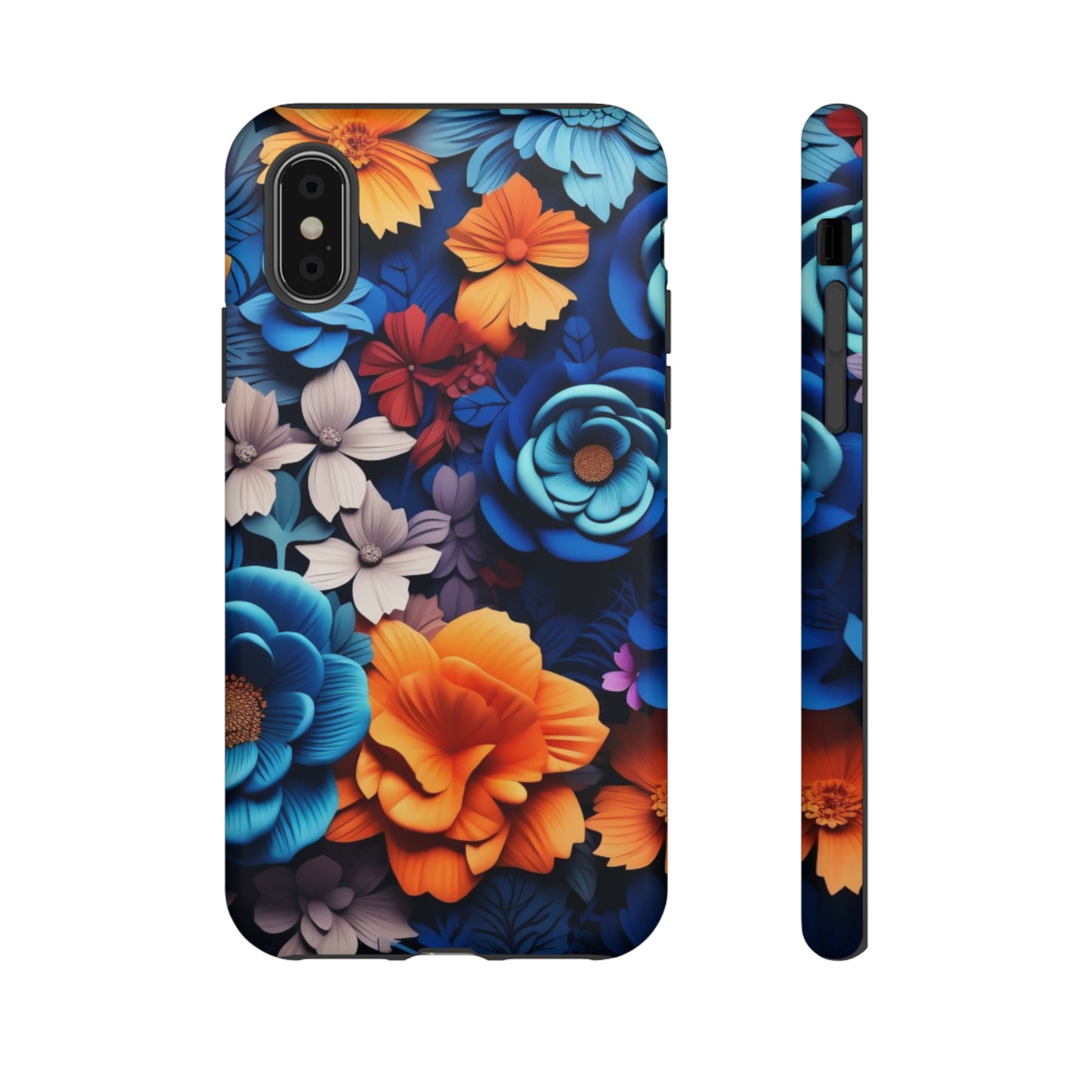 Blue Floral phone case