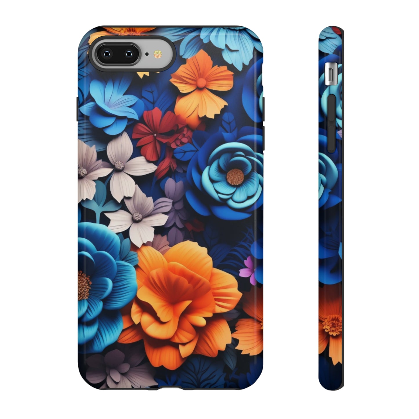 Blue Floral phone case