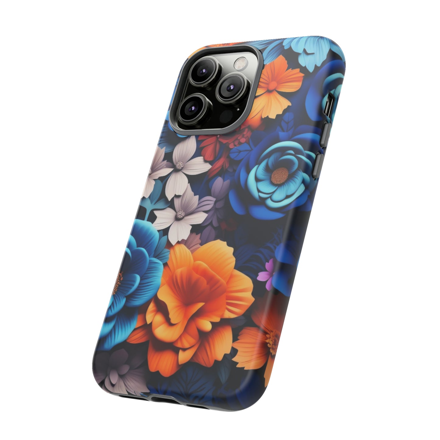 Blue Floral phone case