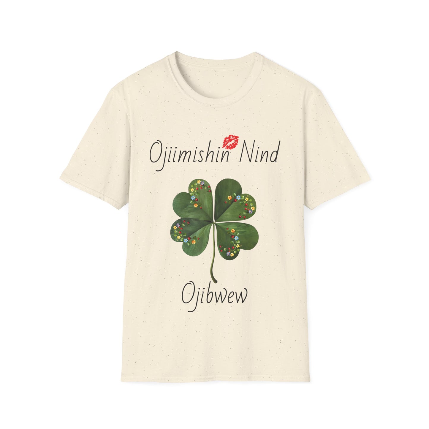 Kiss me I’m Ojibwe Softstyle T-Shirt