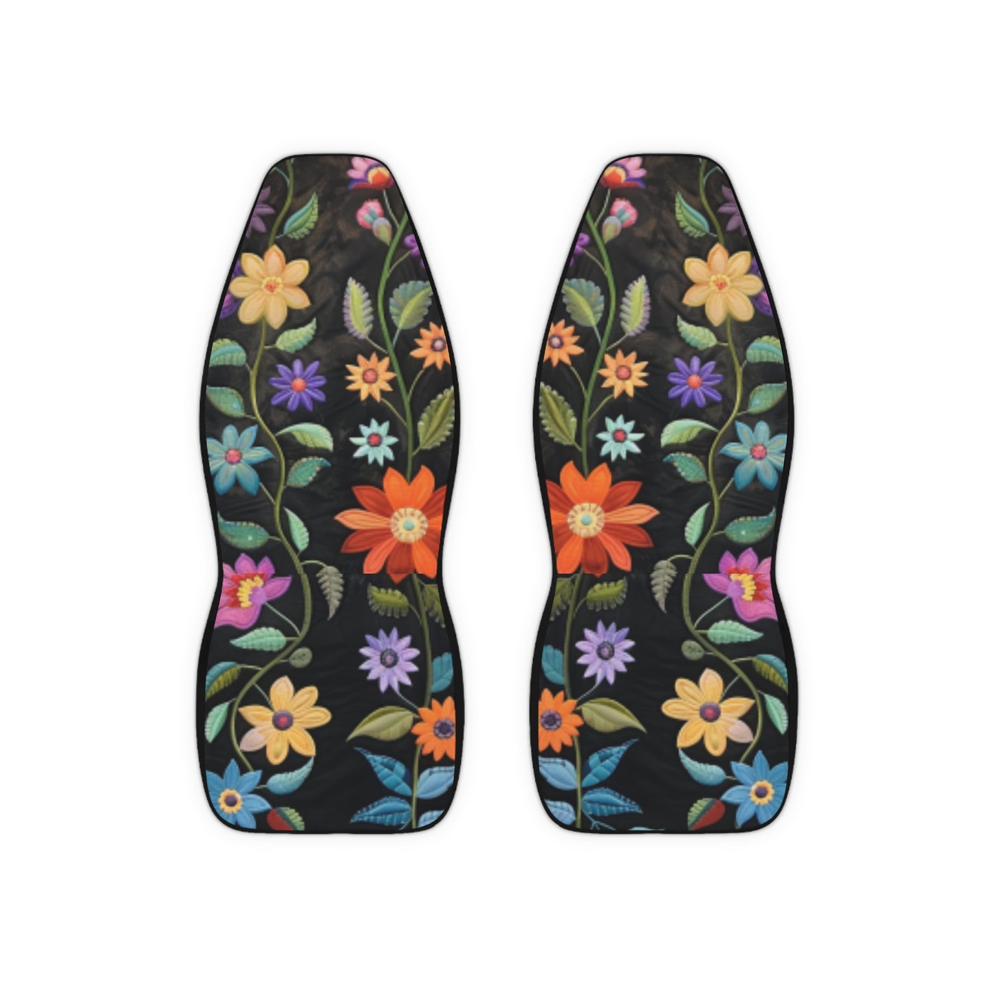 Multicolor Floral Car Seat Covers