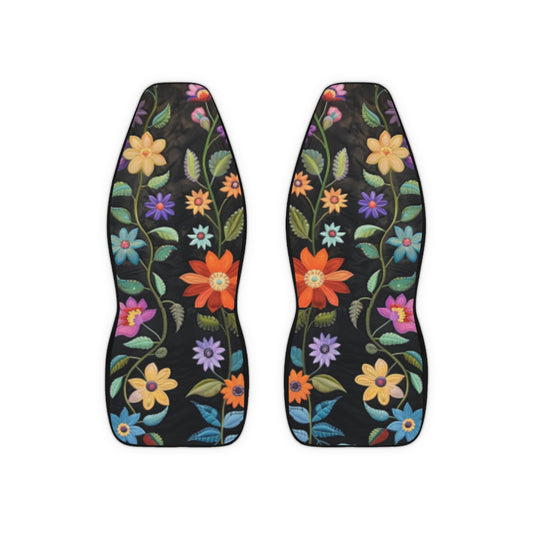 Multicolor Floral Car Seat Covers