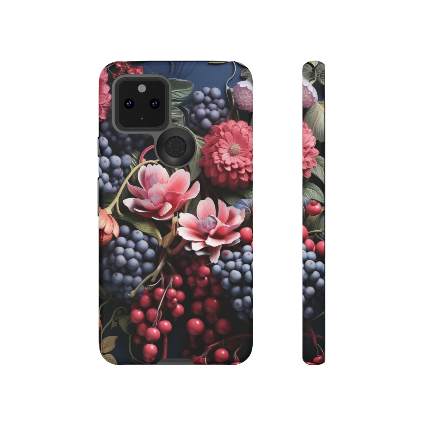 Berries and Floral phone case