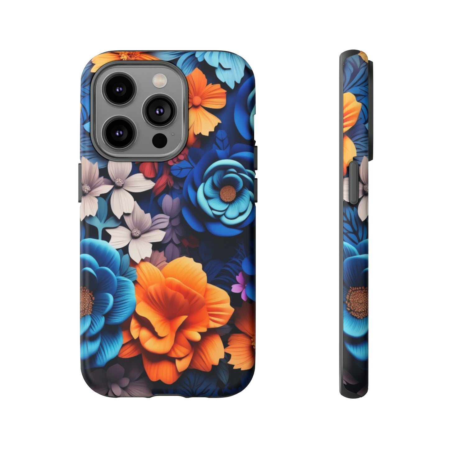 Blue Floral phone case